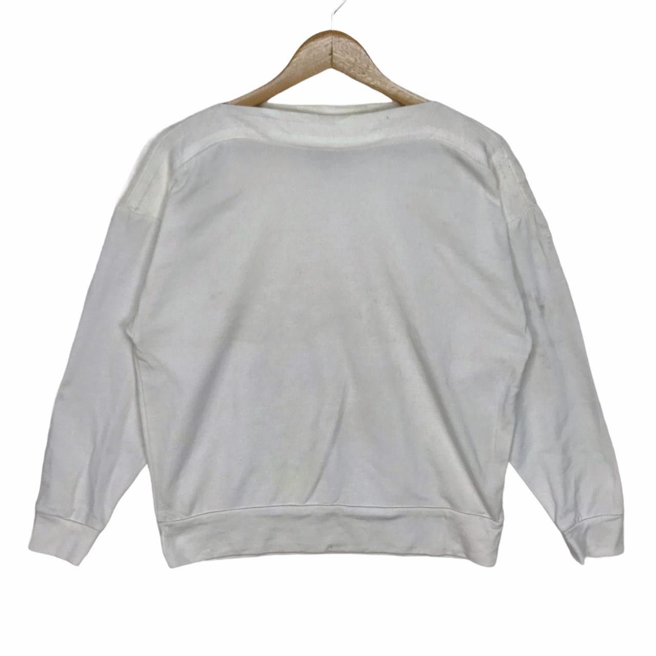 SHIPS Vintage SHIPS Solid White Sweatshirt Made in Japan Pullover Size S / US 4 / IT 40 - 1 Thumbnail
