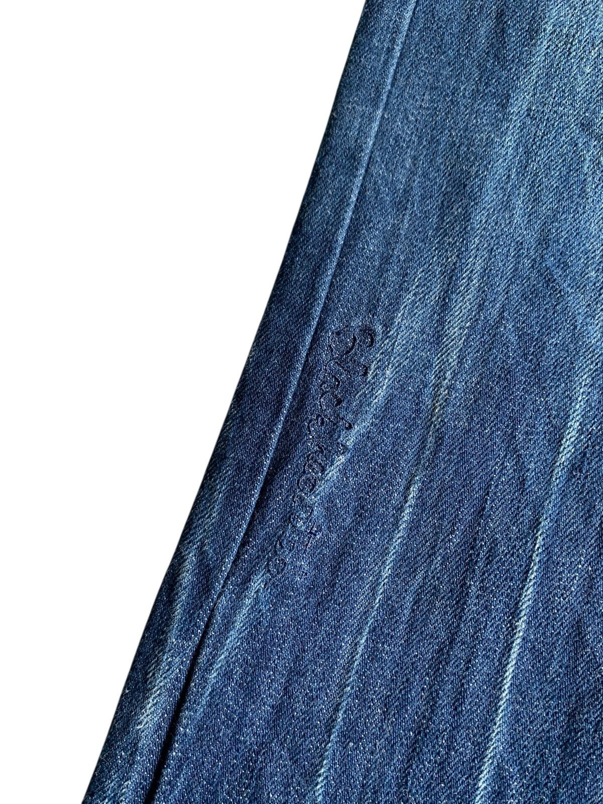 If Six Was Nine CROWN COLLECTIVE BIG SKULL PUNK JAPANESE DISTRESSED DENIM Size US 34 / EU 50 - 24 Thumbnail