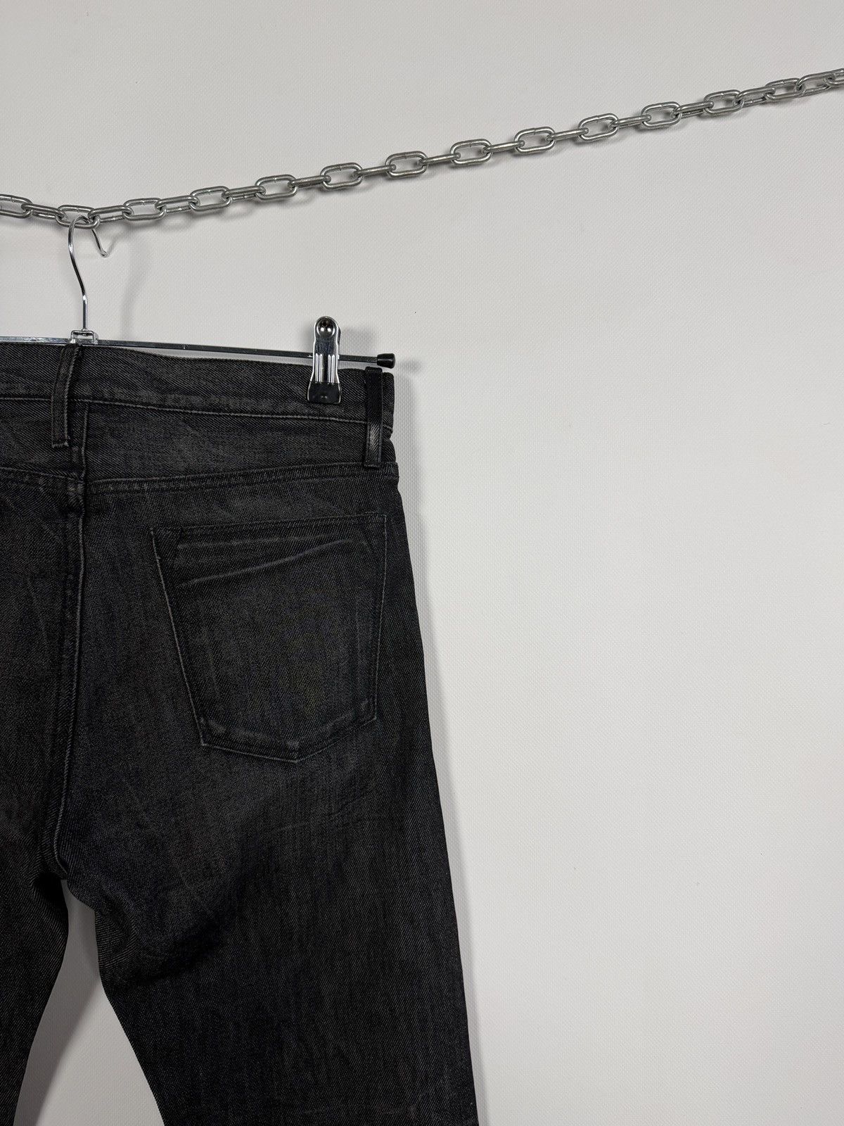 Helmut Lang Helmut Lang Dark Wash Slim Straight Jeans Made In USA Sz 28 Size US 28 / EU 44 - 11 Thumbnail