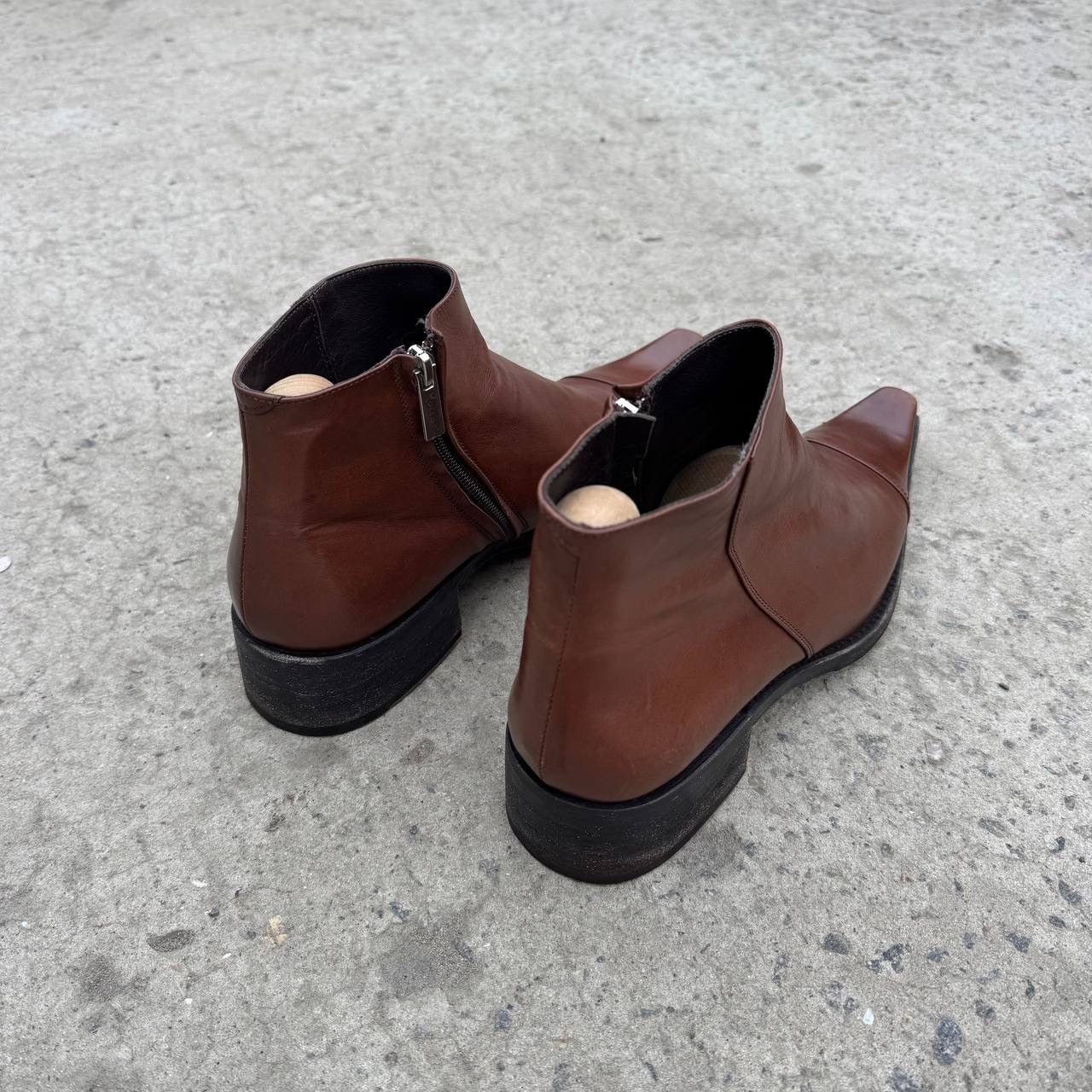 RoccoP Luxury Man’s Rocco P Leather Shoes Size 42 Old Money 00s USA Size US 8.5 / EU 41-42 - 5 Thumbnail