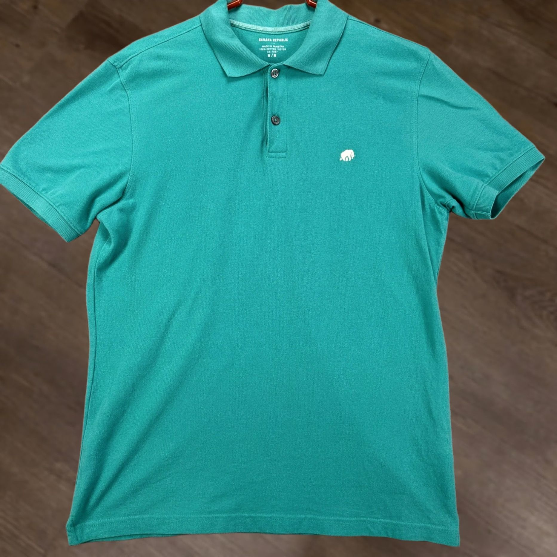 Banana Republic Banana Republic Polo Shirt Medieval? 100% Cotton Short Sleeve Mens Medium Blue Rugby Outdoor Casual Shirt Size US M / EU 48-50 / 2 - 1 Thumbnail