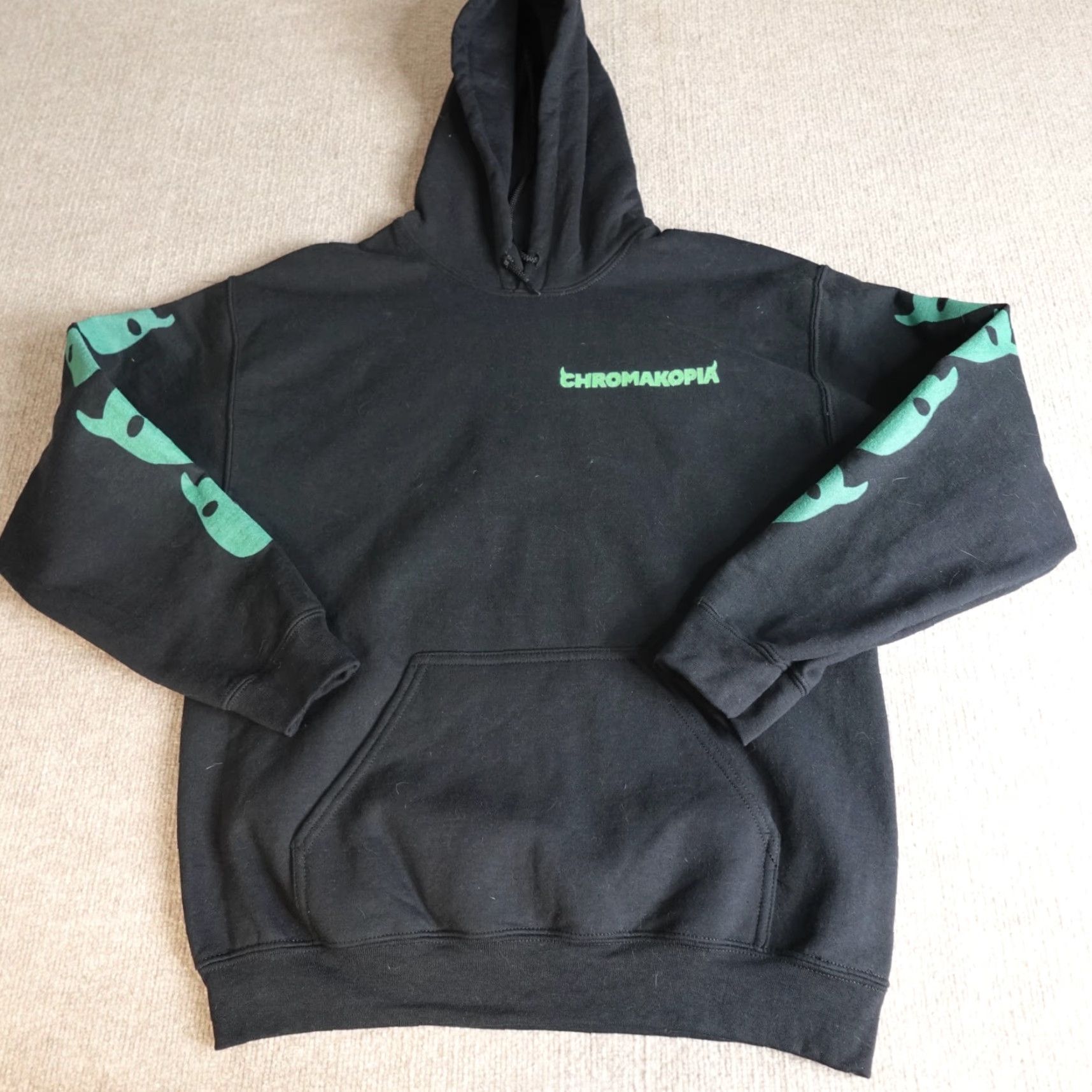 Vintage VINTAGE Tyler The Creator Sweater Medium Black Double Sided Chromakopia World Tour 2025 Mens Sweatshirt Fleece Pullover Size US M / EU 48-50 / 2 - 7 Thumbnail