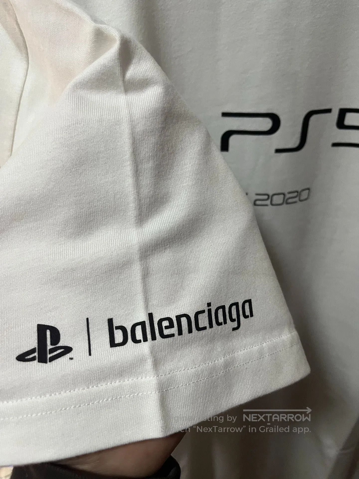 Balenciaga Balenciaga PS5 White Short Sleeve T-shirt XS. Size US XS / EU 42 / 0 - 4 Thumbnail