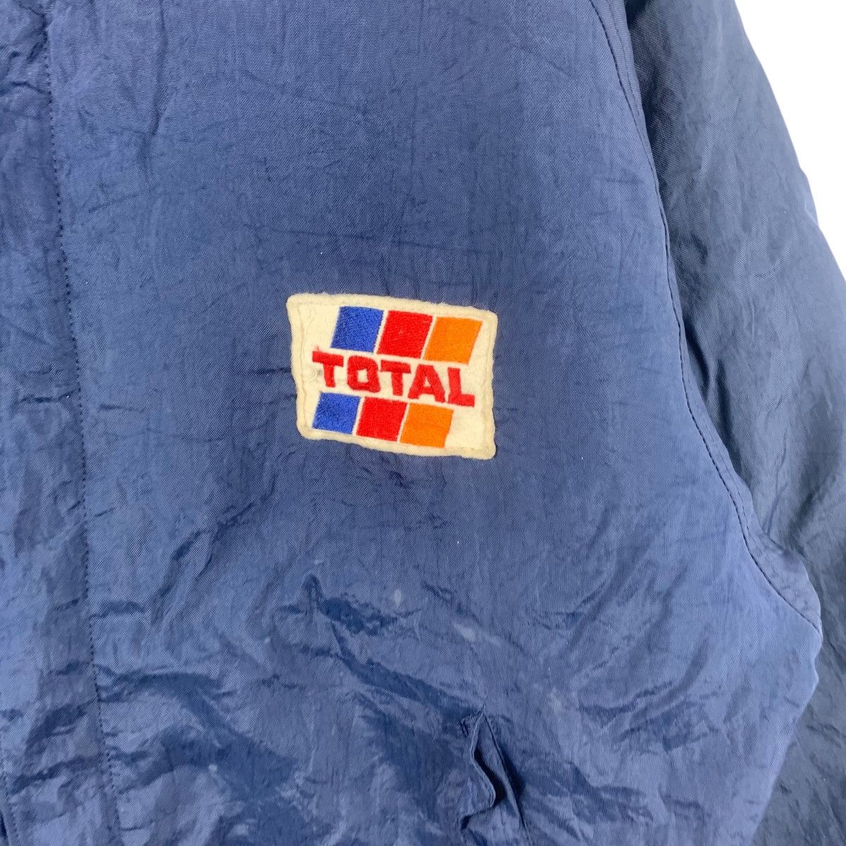 Vintage Vintage 80’ TOTAL LUBRICANTS MOTOR Oil Racing Bomber Jacket Size US XL / EU 56 / 4 - 6 Thumbnail