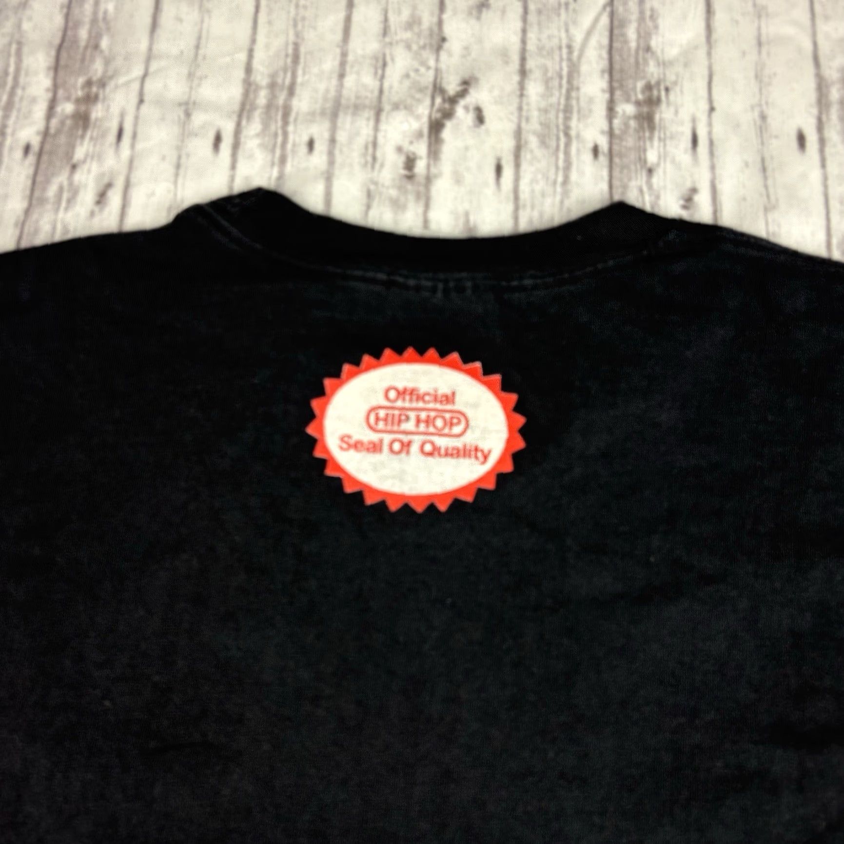 Fruit Of The Loom VINTAGE Y2K Bloodshot Hip Hop Official Seal Of Quality Shirt Mens XL Rap Street Wear Size US XL / EU 56 / 4 - 7 Thumbnail