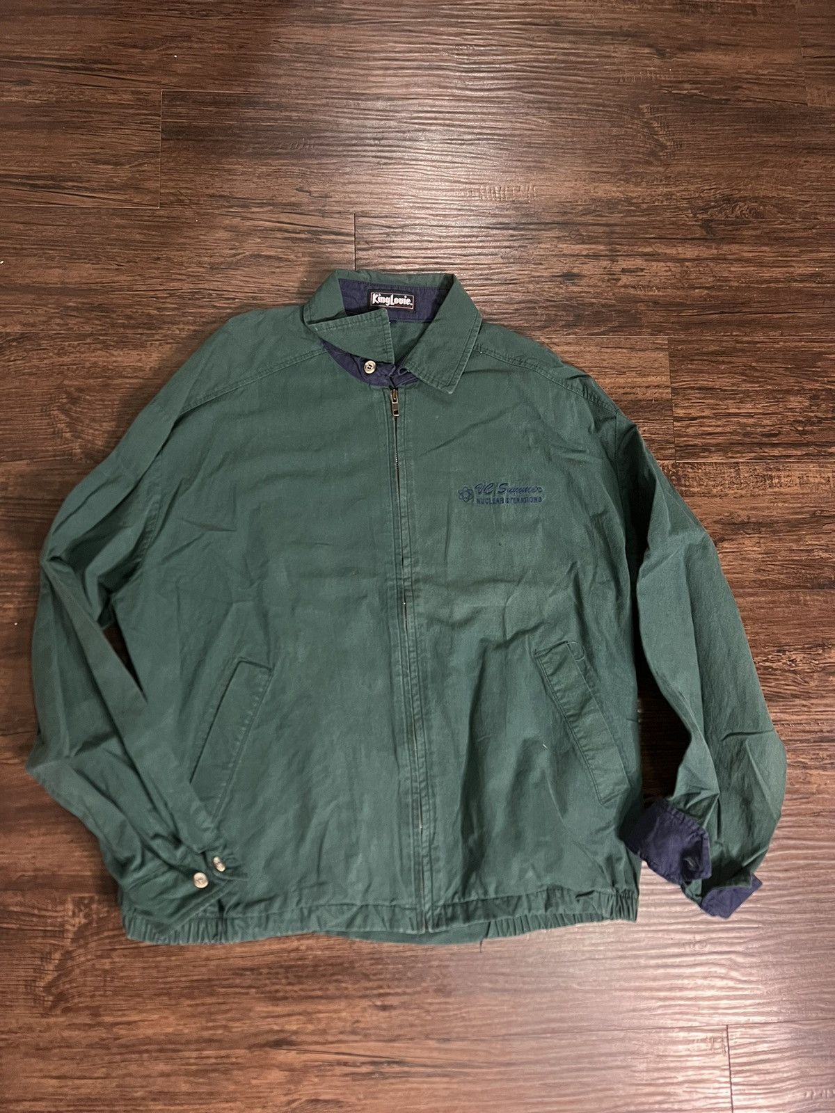 Vintage Vintage Collar Zip Up Size US L / EU 52-54 / 3 - 1 Thumbnail