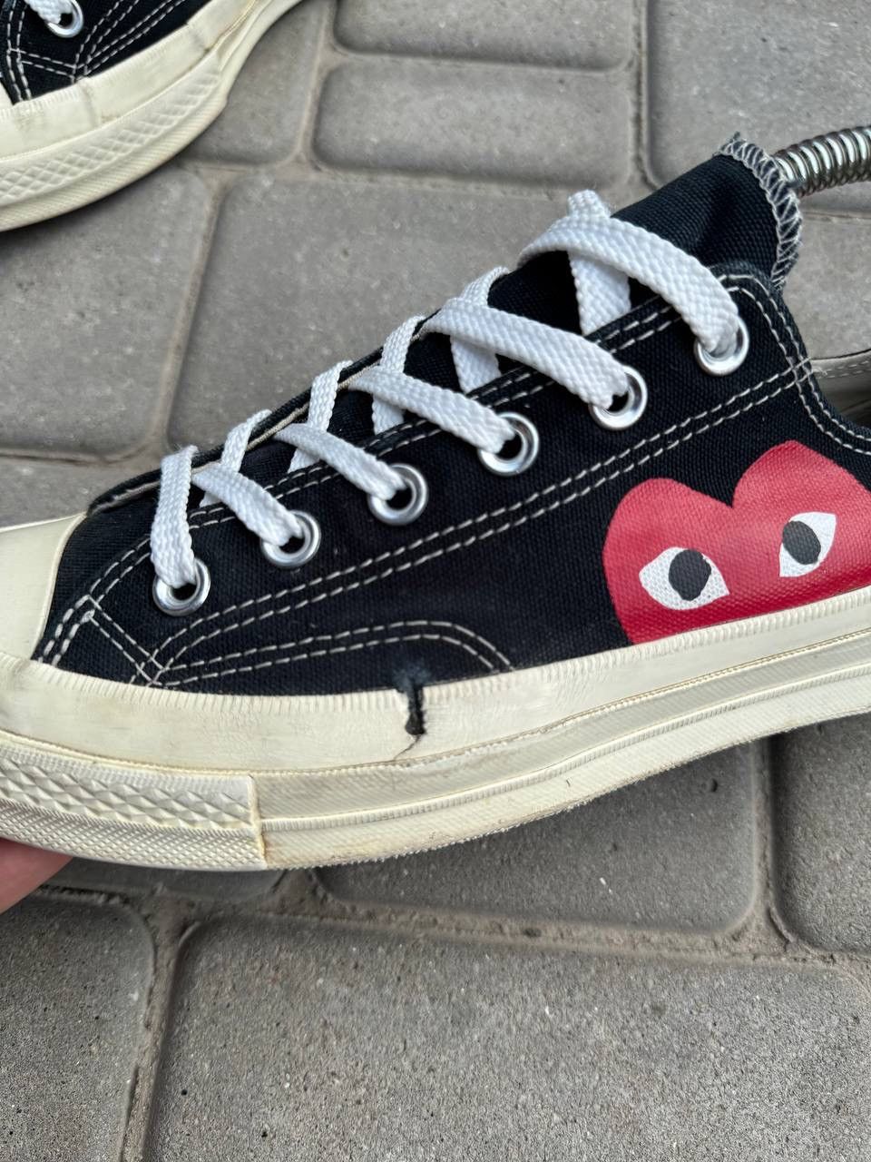 Comme des Garcons Converse Comme Des Garcons Chuck Taylor Low Trainers 7 Size US 7 / EU 40 - 5 Thumbnail