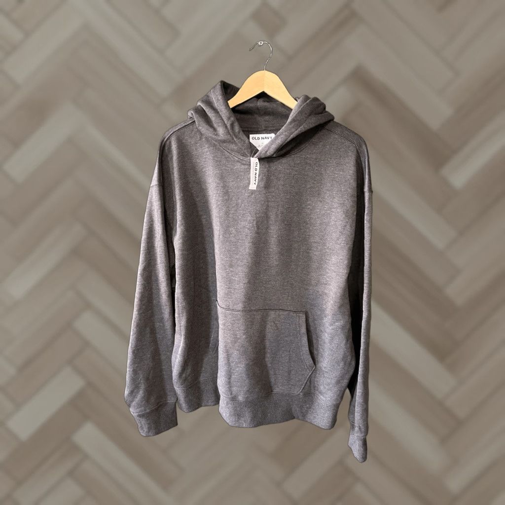 Old Navy Old Navy Mens Gray Pullover Hooded Sweatshirt Size XL NWT Size US XL / EU 56 / 4 - 1 Thumbnail