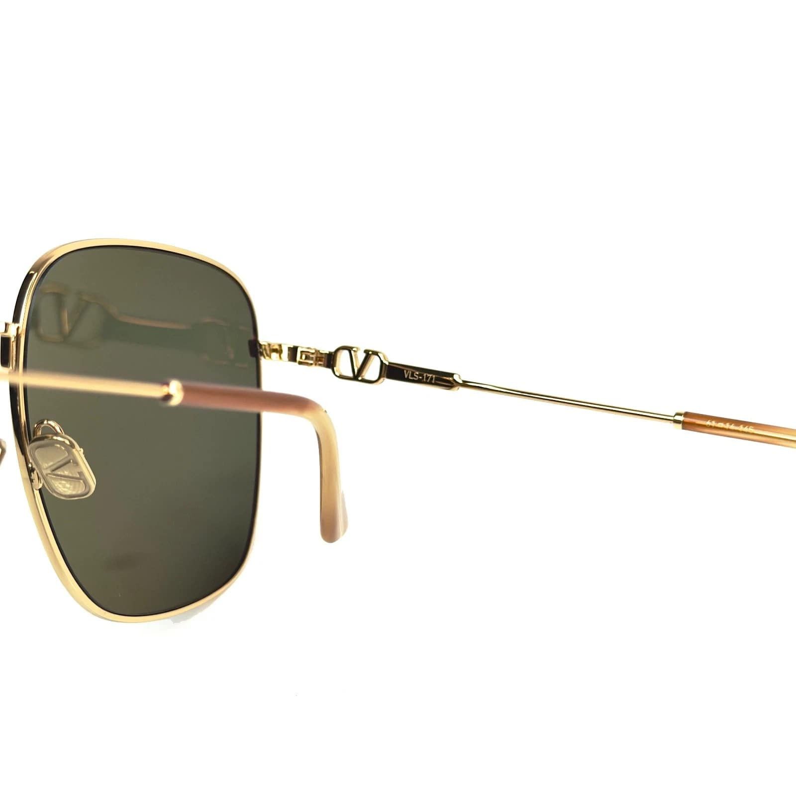 Valentino VALENTINO V LOGO VLS171 Gold Titanium VLS 171A Sunglasses Size ONE SIZE - 7 Thumbnail