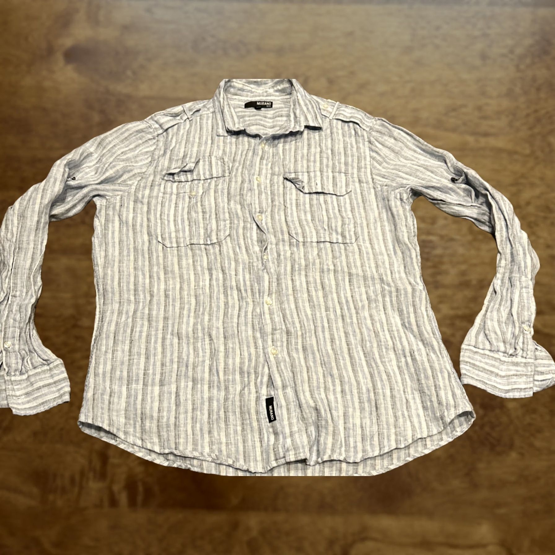 murano dress shirts Italian Style Shirt  StudioSuits Long Sleeve Murano Wardrobe Essentials Classic Fit