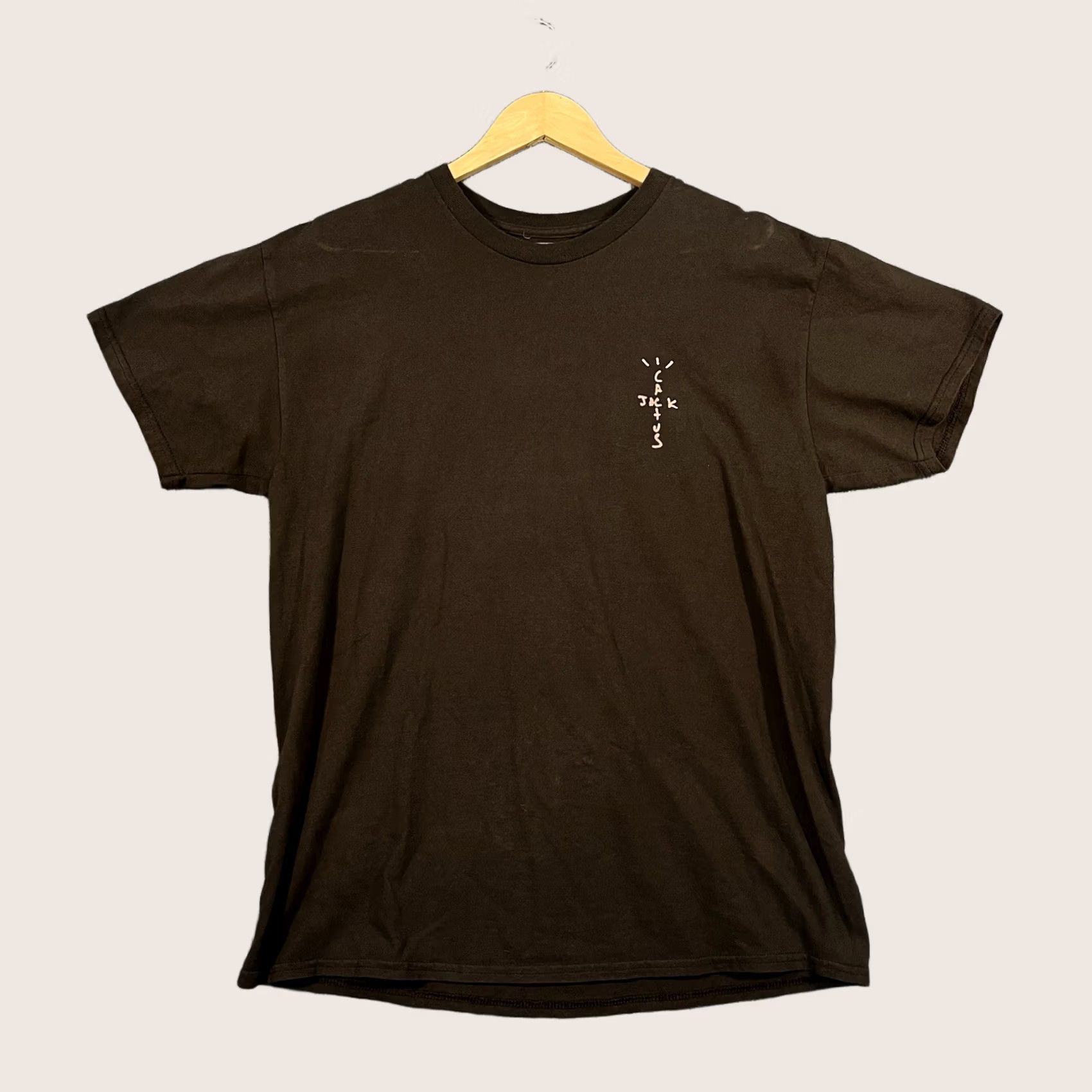 Mitchell & Ness Mitchell Ness Travis Scott Cactus Jack T Shirt Merch Brown Large Lids Size US L / EU 52-54 / 3 - 1 Thumbnail