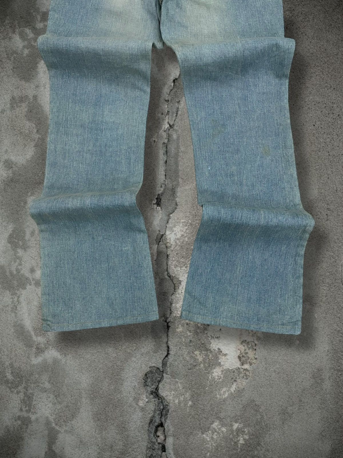Japanese Brand Vintage 90s Japan Designer Gramercy Mudwash Blue Denim Size US 28 / EU 44 - 11 Thumbnail