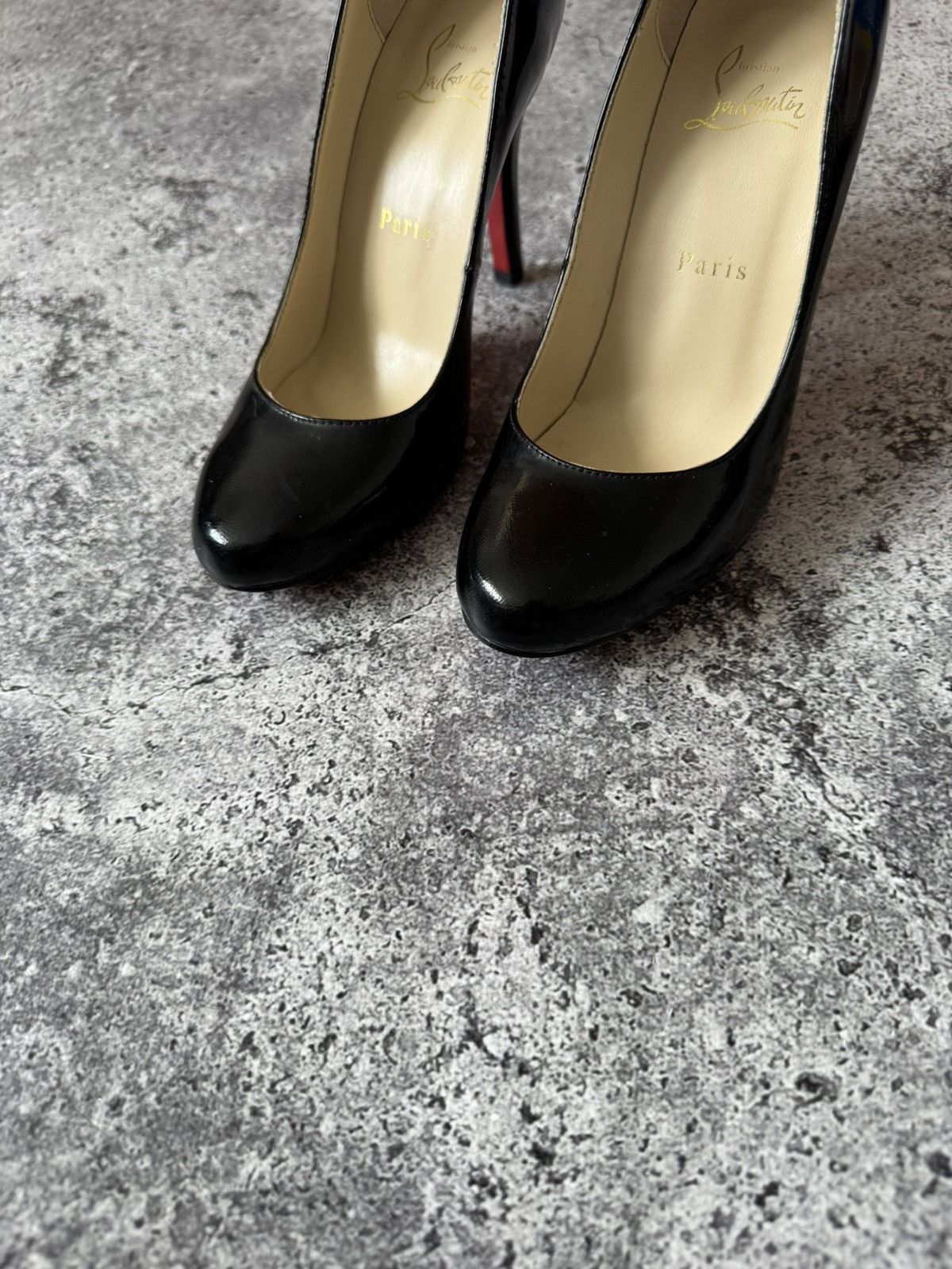 Christian Louboutin Christian Louboutin Heels Women’s Luxury Black Size US 6 / IT 36 - 3 Thumbnail