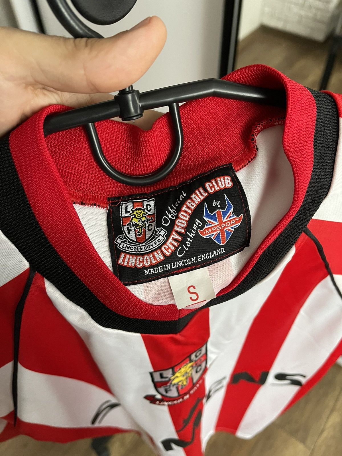 Other 2003/2004 Lincoln City FC Impsport Vintage Soccer Jersey Size US S / EU 44-46 / 1 - 7 Thumbnail