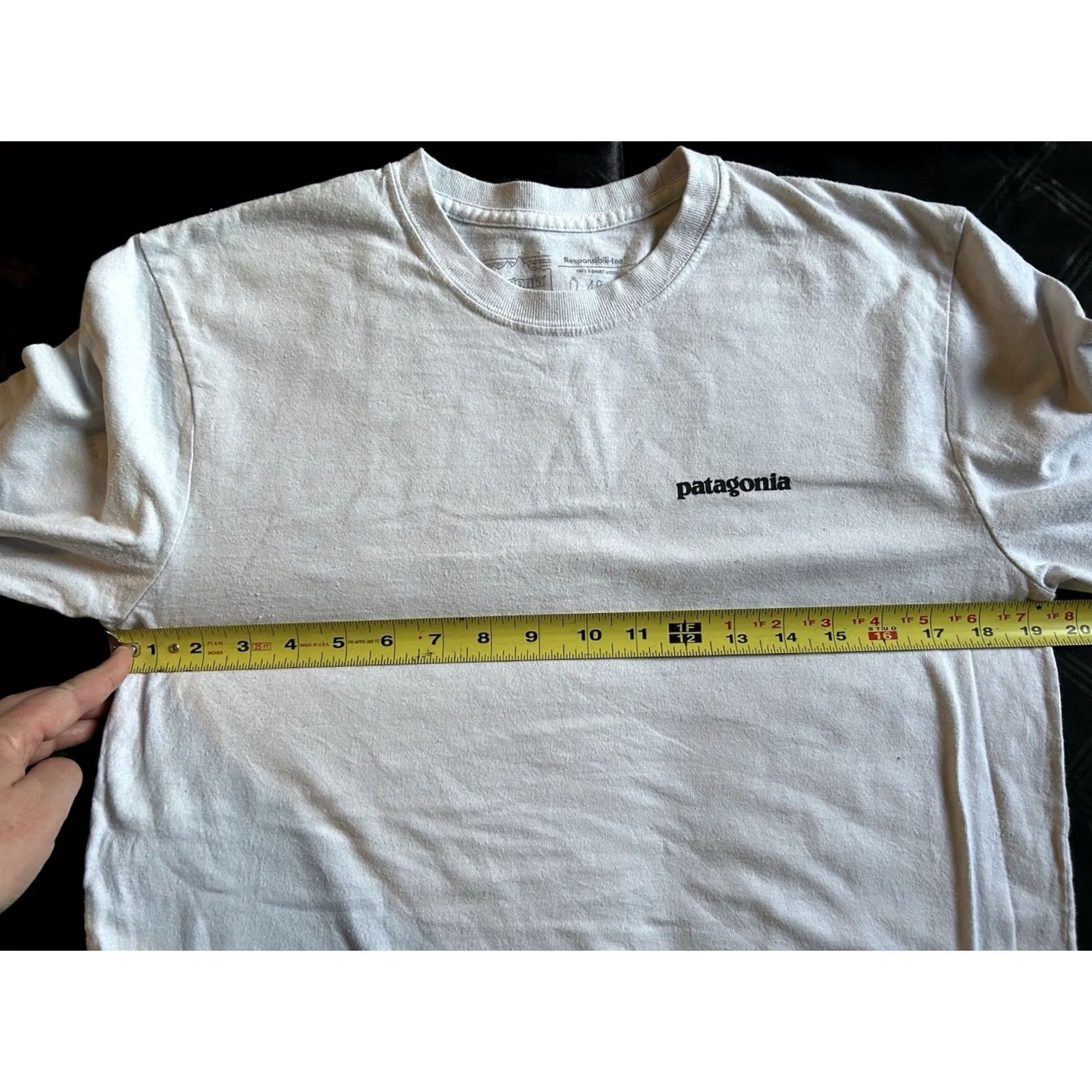 Patagonia Patagonia Shirt Mens XS White Responsibili Tee P-6 Logo Uprisal Long Sleeve Size US S / EU 44-46 / 1 - 6 Thumbnail