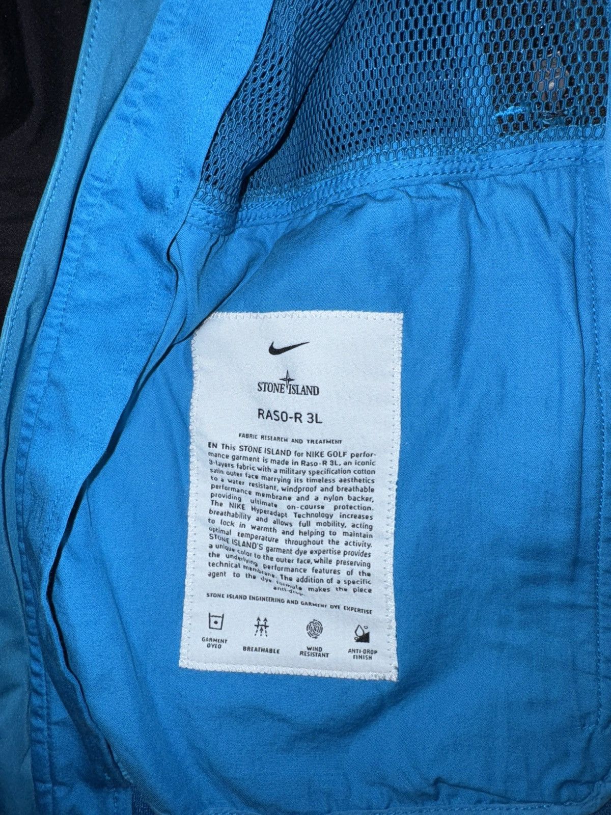Nike × Stone Island Stone island X Nike jacket Size US XL / EU 56 / 4 - 4 Thumbnail