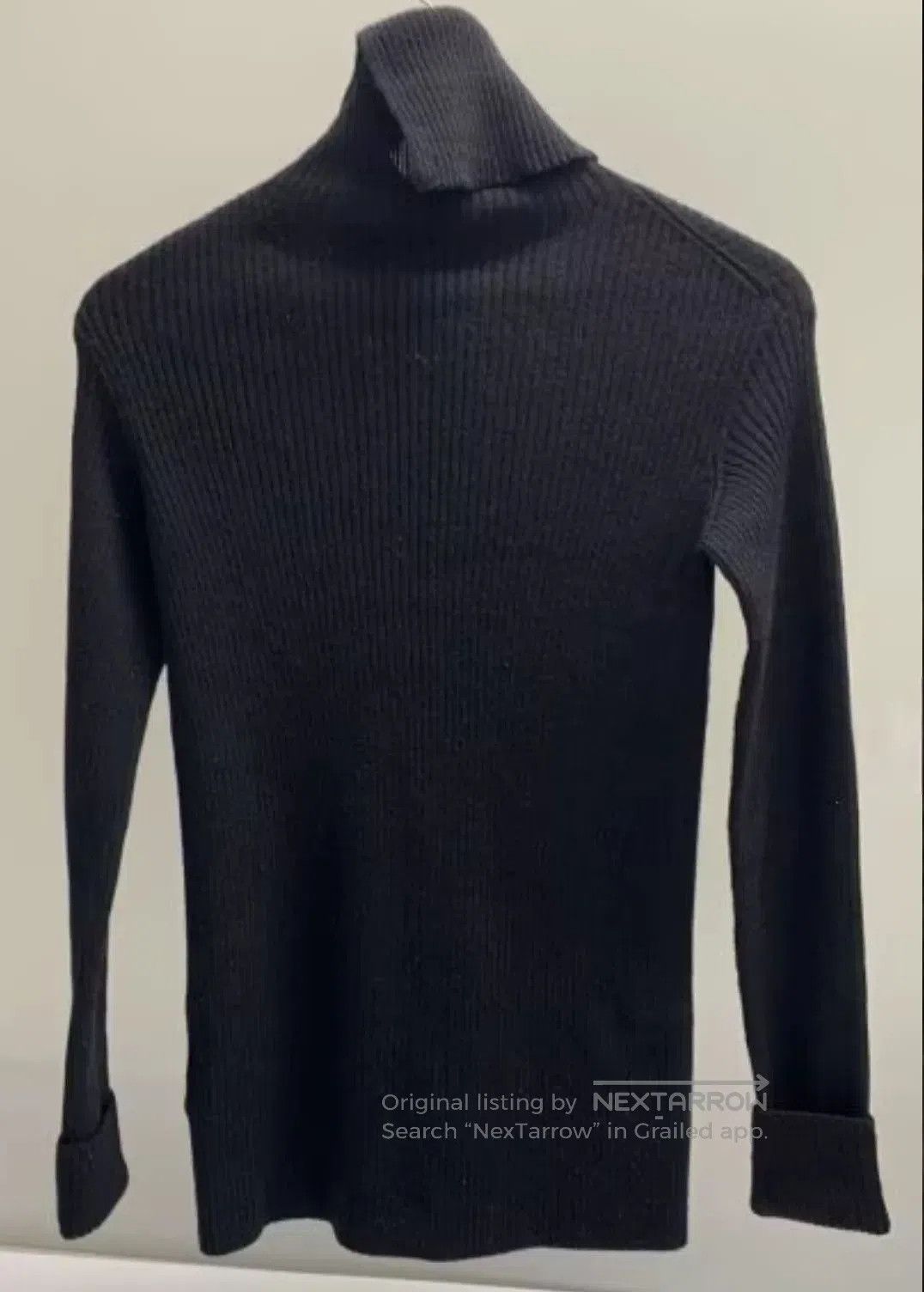 Yohji Yamamoto Y's Yohji Yamamoto Turtleneck Wool Sweater. Size M / US 6-8 / IT 42-44 - 2 Thumbnail