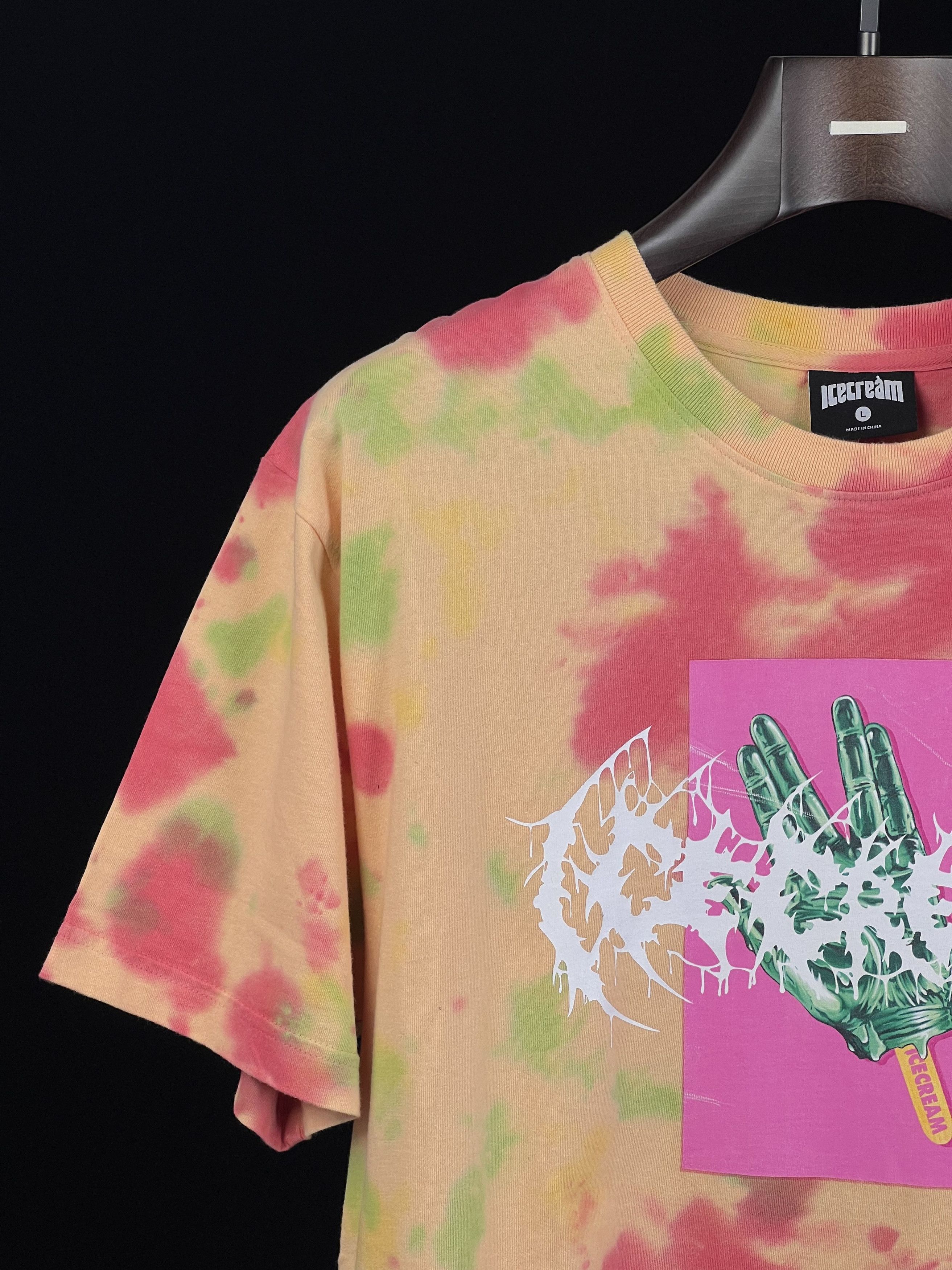Icecream UNWORN* ICECREAM Tie Dye SS Tee Knit Size US L / EU 52-54 / 3 - 5 Thumbnail