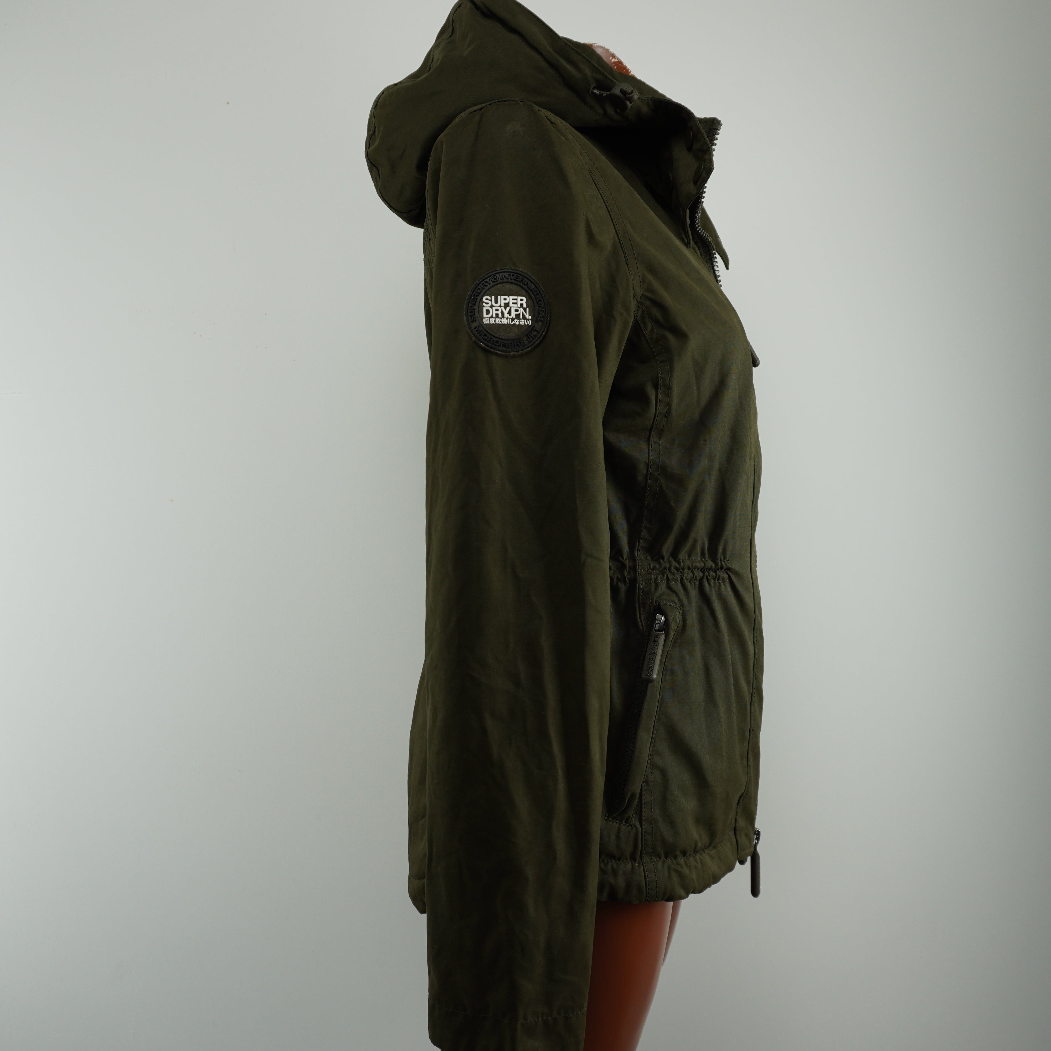 Superdry Superdry Women's Khaki Parka Size M / US 6-8 / IT 42-44 - 3 Thumbnail