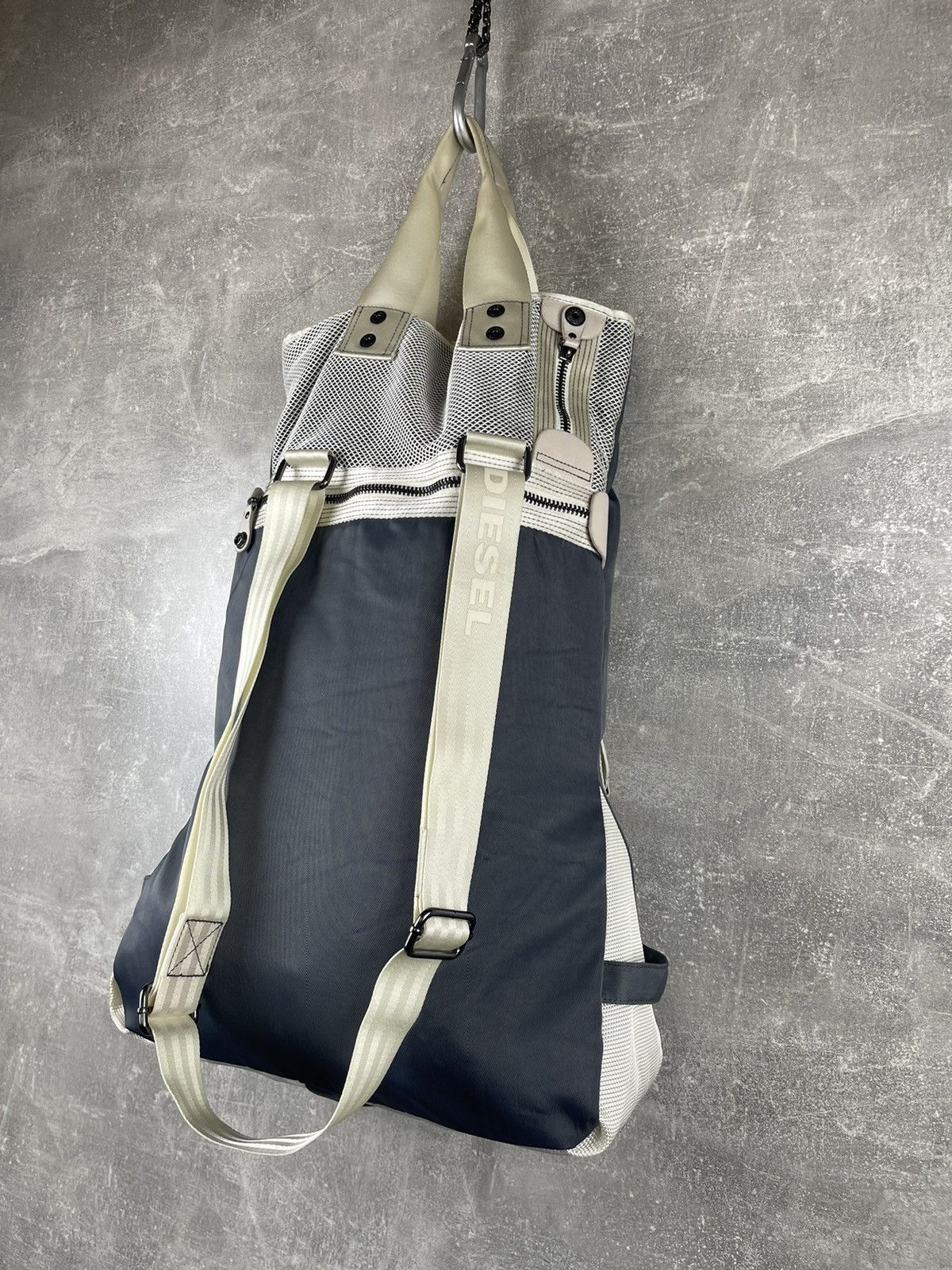 Diesel Diesel Tote Backpack Hybrid Nylon Transformer Techwear Bag Size ONE SIZE - 3 Thumbnail