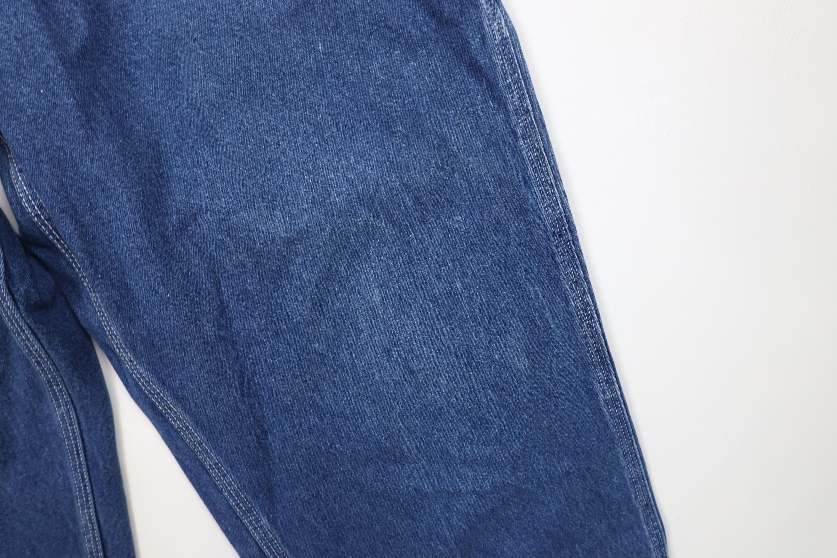 Carhartt Vintage Y2K 2000 Carhartt Spell Out Dungaree Wide Leg Jeans Size US 36 / EU 52 - 7 Thumbnail
