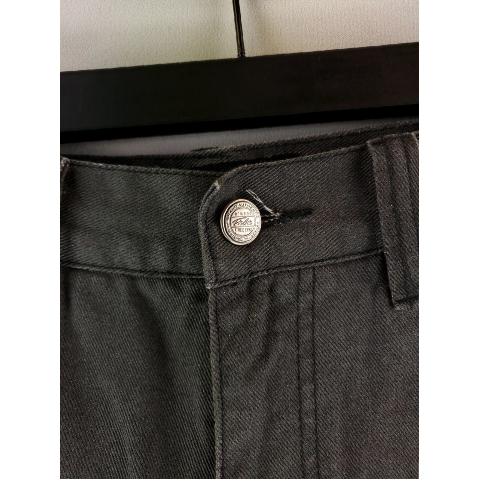 Fubu VINTAGE FUBU Shorts Denim 90s The Collection Gray Mens 36 38 (36x14 Actual) Jorts Mens Size US 36 / EU 52 - 3 Thumbnail