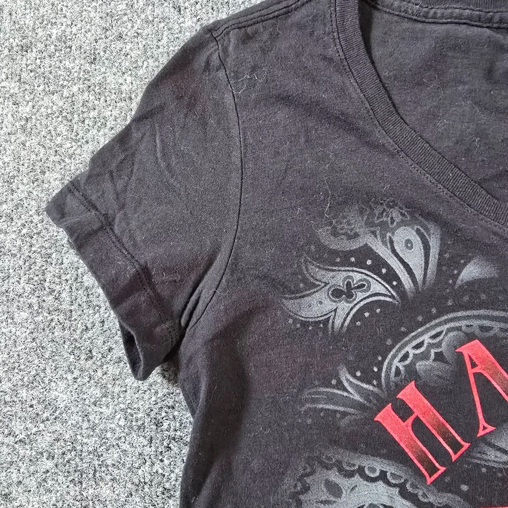 Harley Davidson Harley-Davidson Top Womens Size XS Black Red Alaska Logo Classic Fitted Basic Size XS / US 0-2 / IT 36-38 - 6 Thumbnail