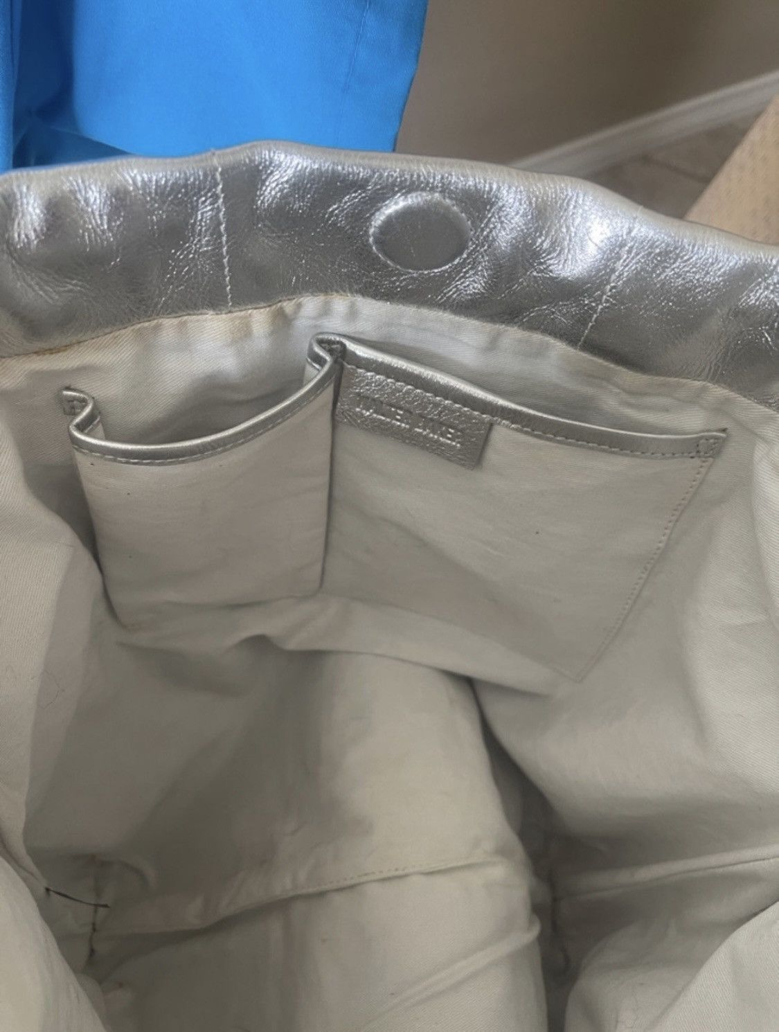 Other Walter Baker Metallic Silver Shoulder Bag with Chain Strap Size ONE SIZE - 4 Thumbnail