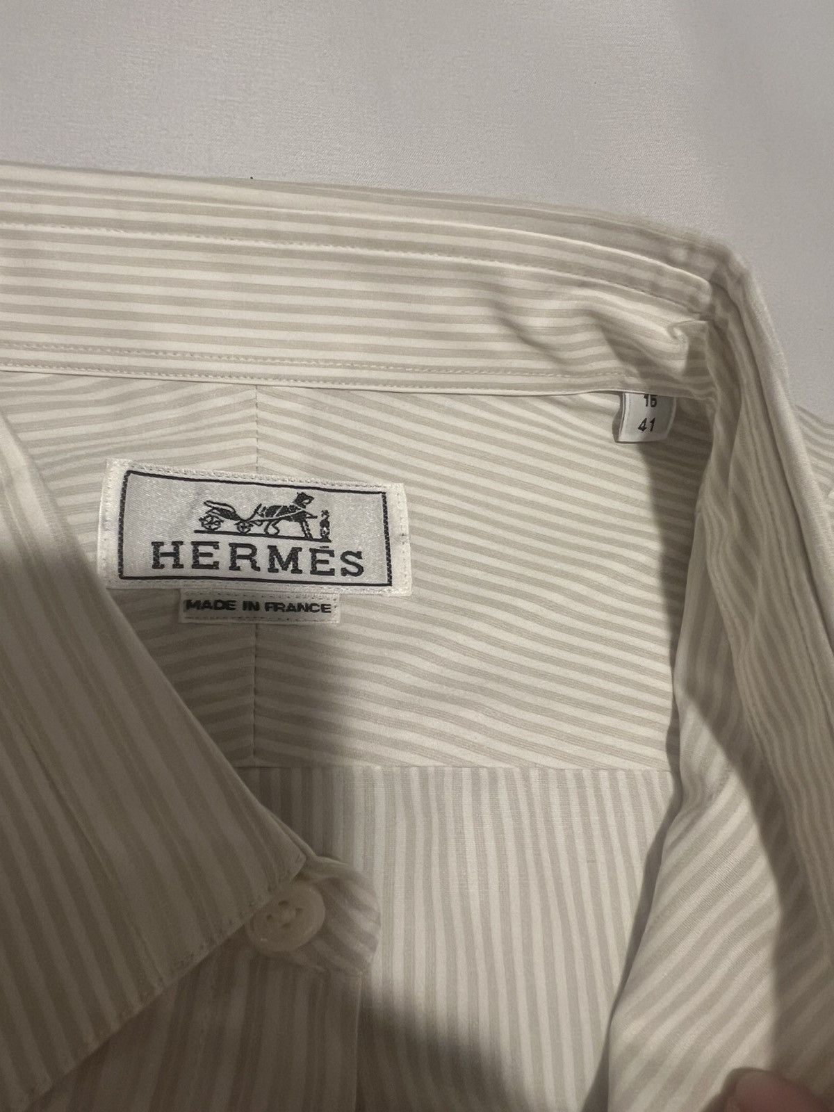 Hermes Hermes men’s shirt. 41/16 Size US M / EU 48-50 / 2 - 2 Thumbnail