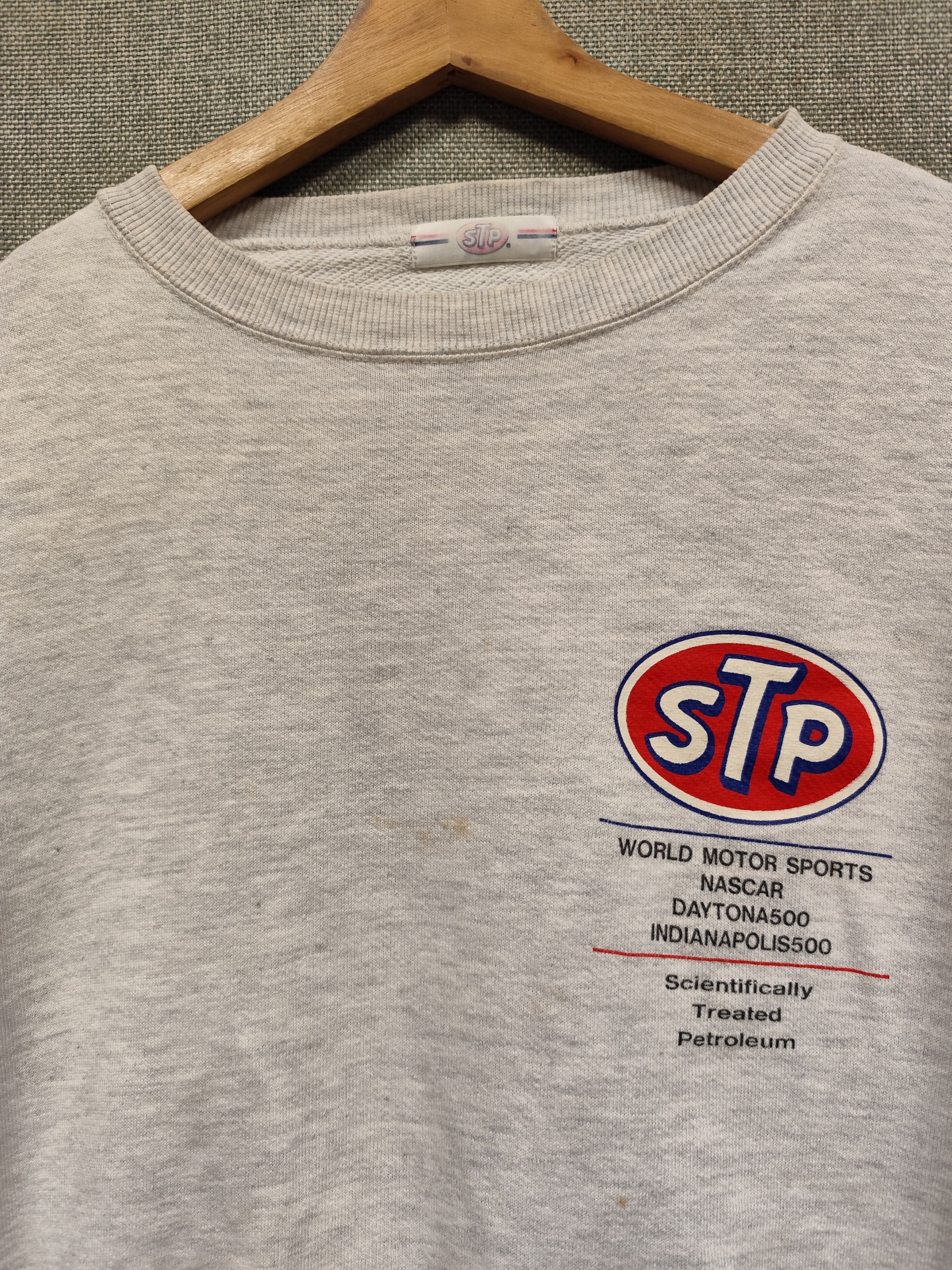 Daytona Vintage sweatshirt STP nascar daytona indianapolis Size US M / EU 48-50 / 2 - 4 Thumbnail