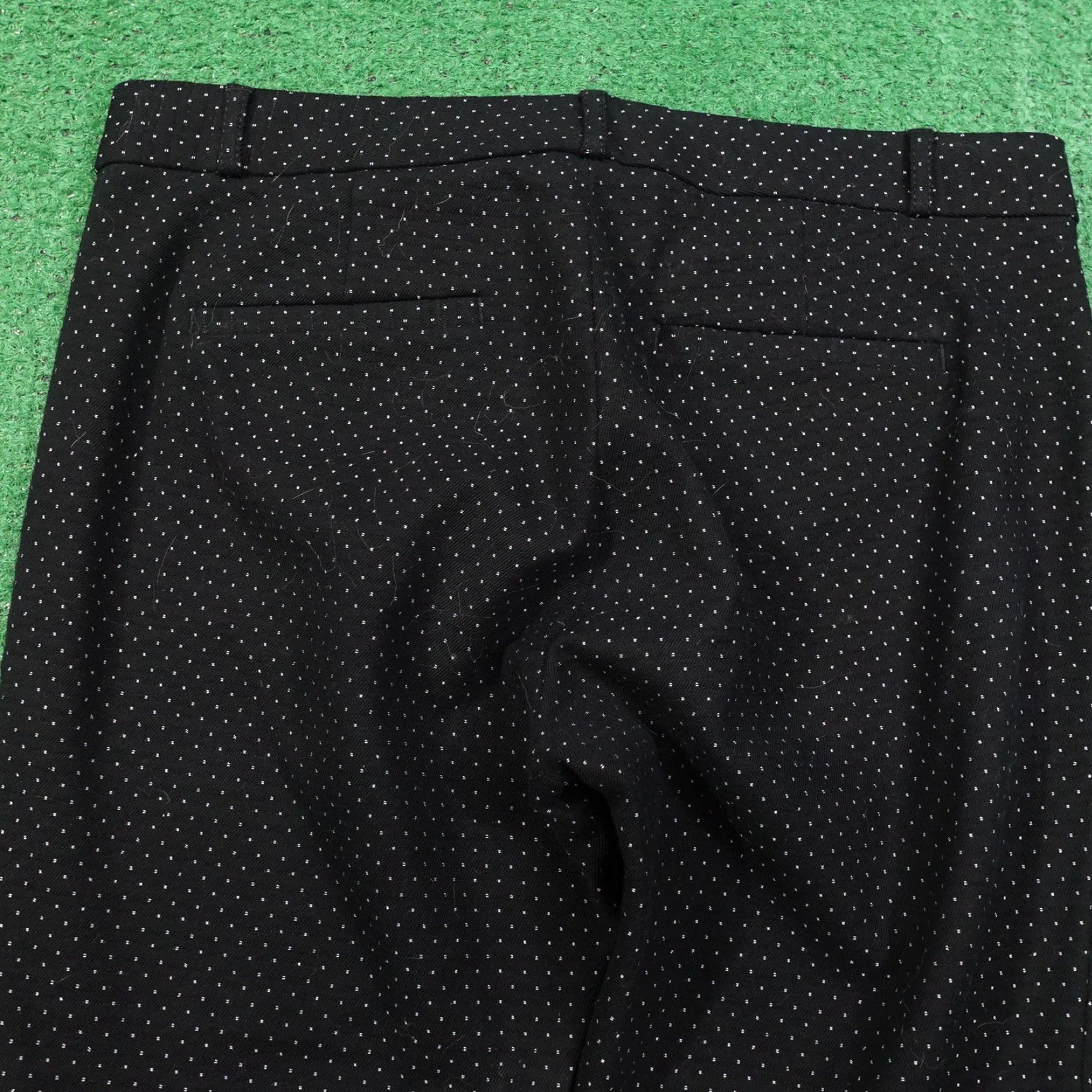 Banana Republic Vintage Banana Republic Geometric Pattern Black White Dress Pants Women Size 8 Fall Winter Size 30" / US 8 / IT 44 - 6 Thumbnail