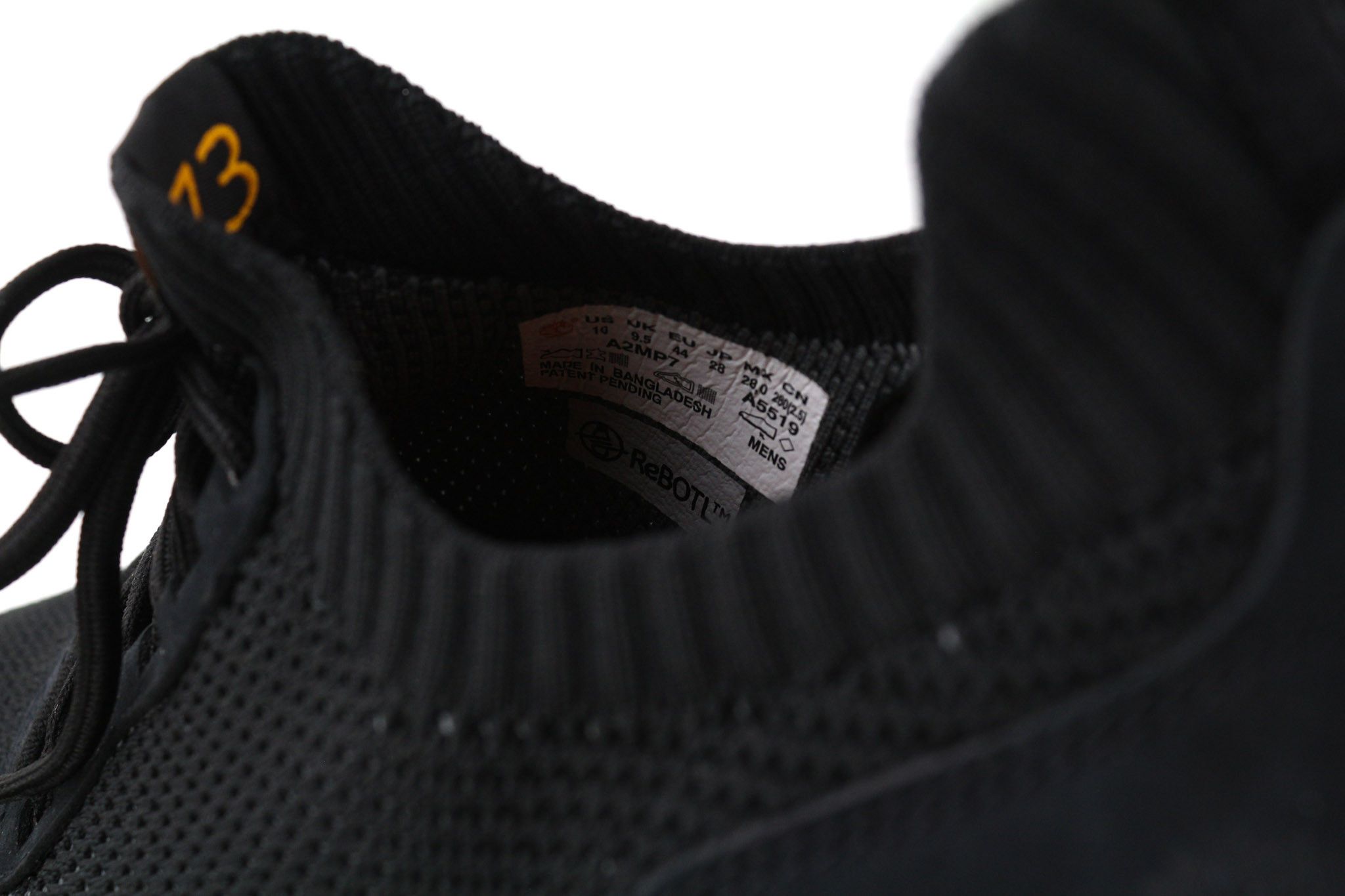 Timberland A2MP7-A5519 EU43.5/44 Black Leather Textile 80849 Size US 10.5 / EU 43-44 - 12 Thumbnail