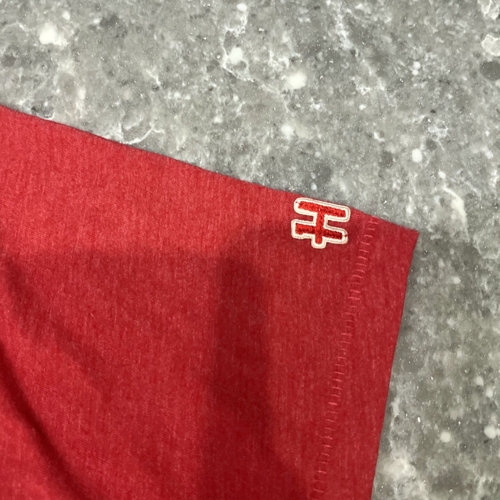 Vintage Homage T-Shirt Men Crew Neck Short Sleeve Red Size L Baseball Graphic Print USA Sports Jersey Cotton Polyester All Seasons Size US L / EU 52-54 / 3 - 3 Thumbnail
