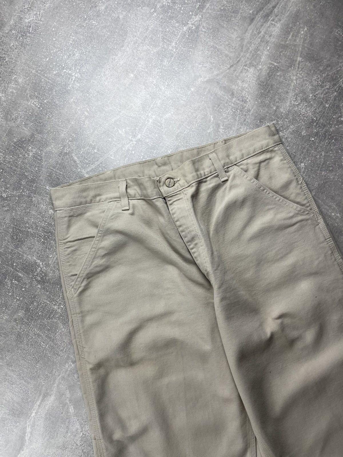 Carhartt Carhartt Vintage United Garment USA Canvas Pants Beige Size US 36 / EU 52 - 7 Thumbnail