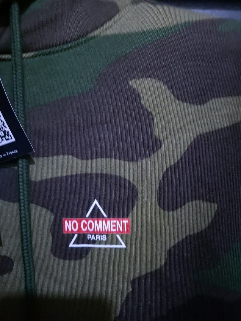 Designer × Japanese Brand No comment camo hoodie streetwear Size US S / EU 44-46 / 1 - 2 Thumbnail