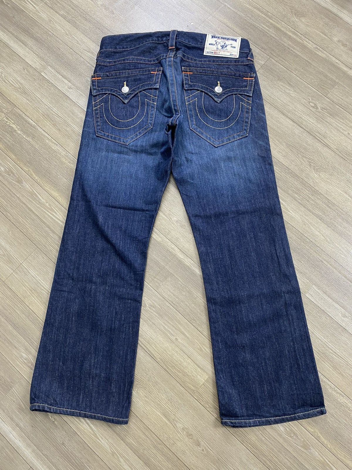 True Religion Vintage True Religion Billy Faded Lgb Style Flared Jeans Y2K Size US 30 / EU 46 - 18 Thumbnail
