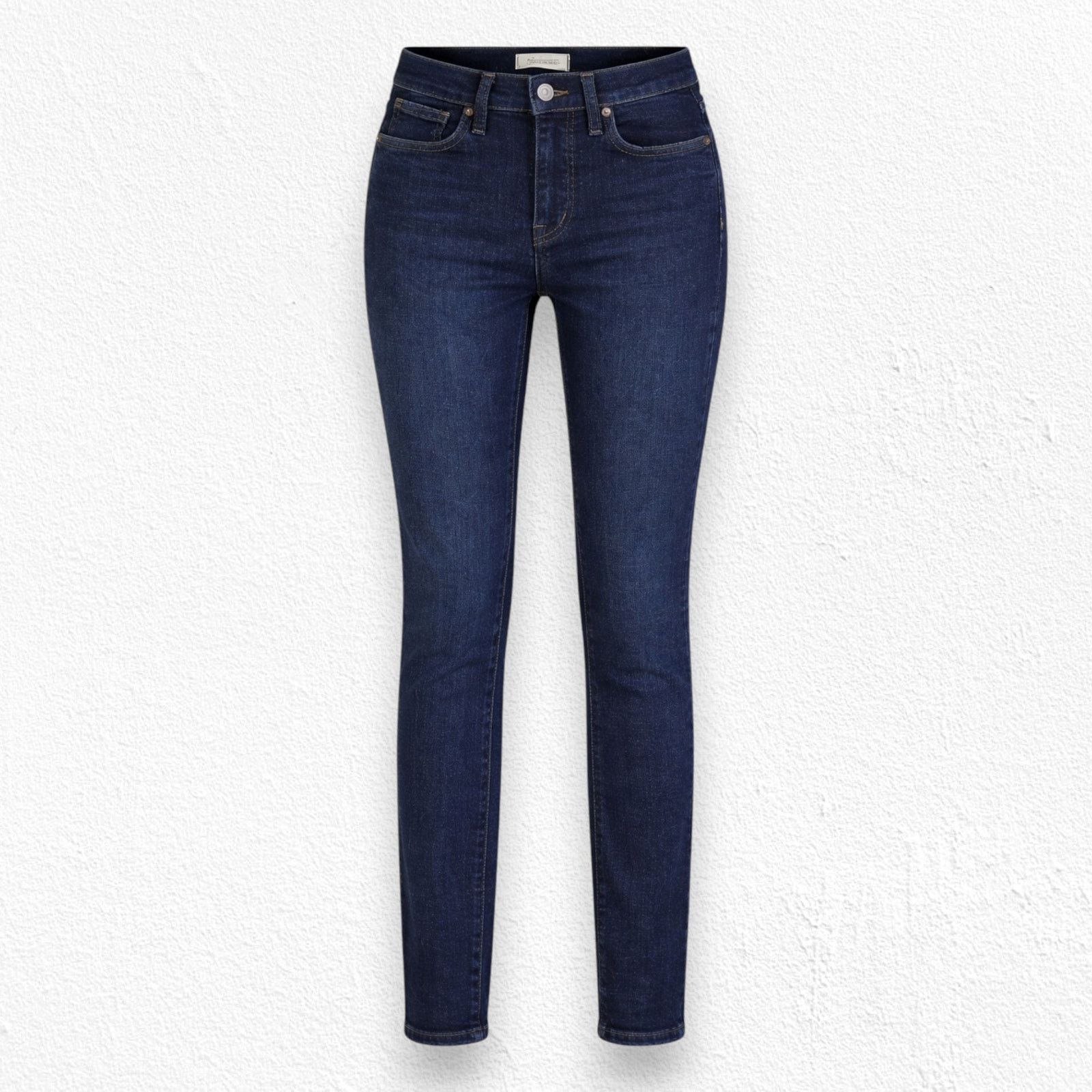 Madewell Madewell 9" Dark Wash Mid-Rise Skinny Jeans Size 24 Size 24" / US 00 / IT 34 - 1 Thumbnail