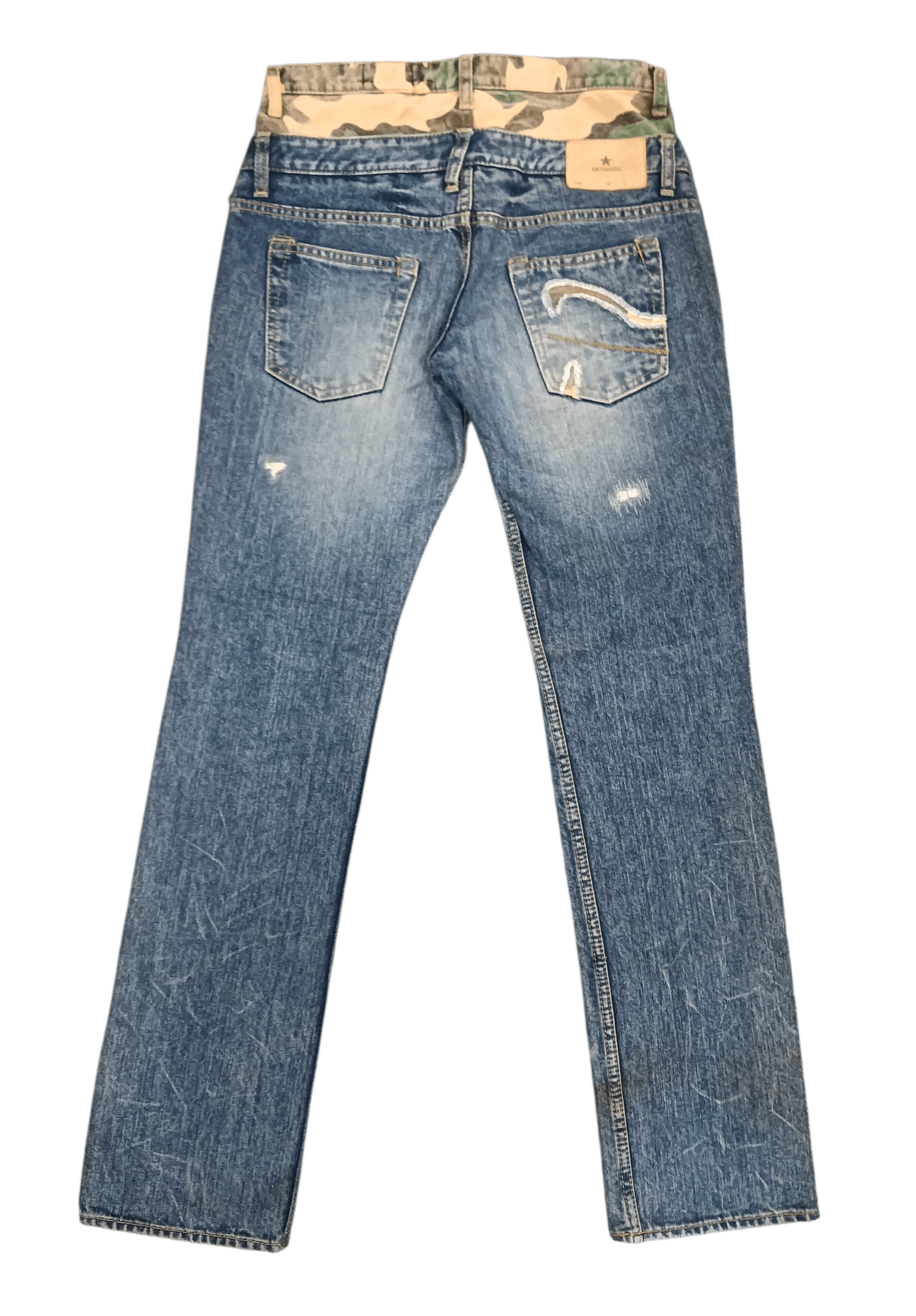 Other Distressed Jeans Double Waist Camo Size US 32 / EU 48 - 2 Thumbnail