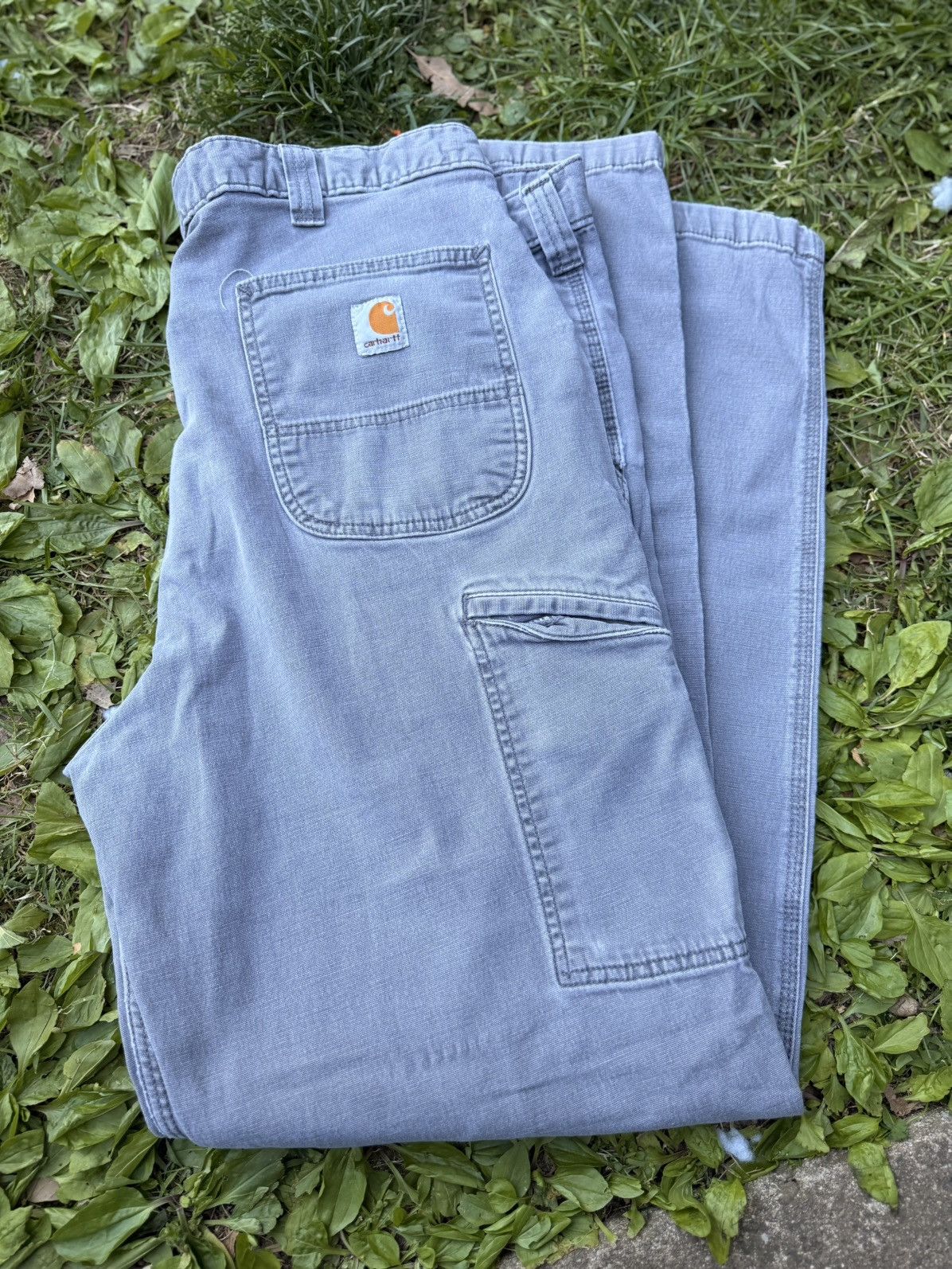 Carhartt Carhartt Grey Pants Size 40X34 Size US 40 / EU 56 - 1 Thumbnail