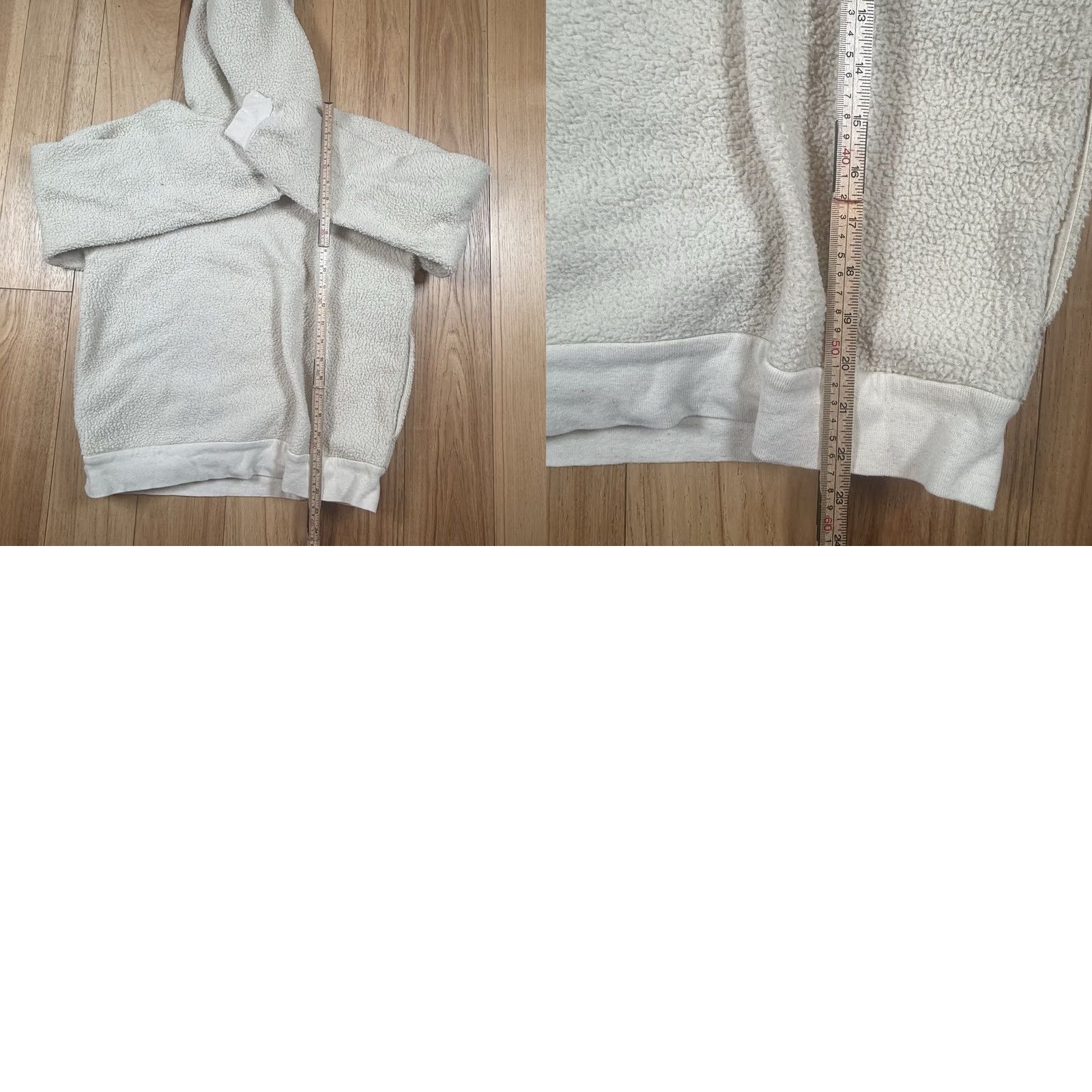 The North Face VINTAGE The North Face Womens Hoodie S Pullover Sherpa Fleece Brown Cream Small Size S / US 4 / IT 40 - 8 Thumbnail