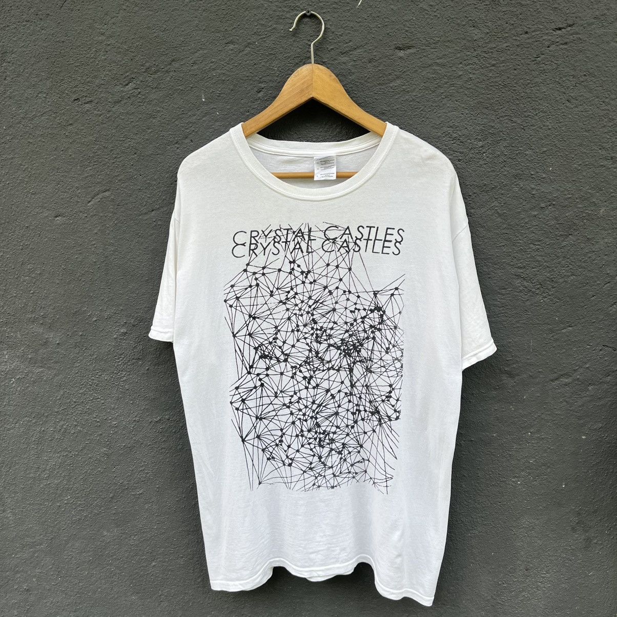 Band Tees Thrashed Rare Crystal Castles Canadian Electronic Tee Size US L / EU 52-54 / 3 - 1 Thumbnail