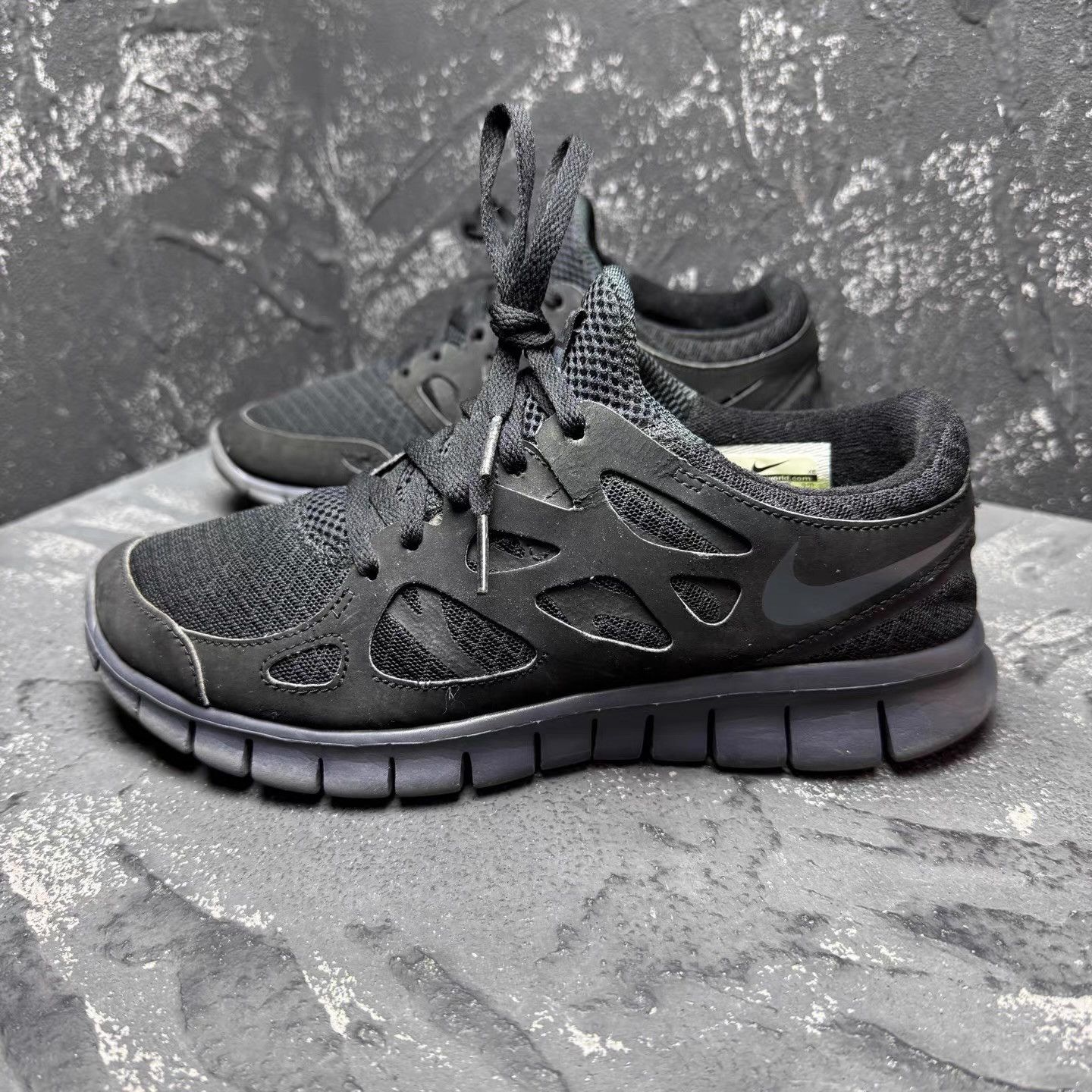 Nike Nike Black Running Shoes Q10 Size US 8.5 / IT 38.5 - 7 Thumbnail