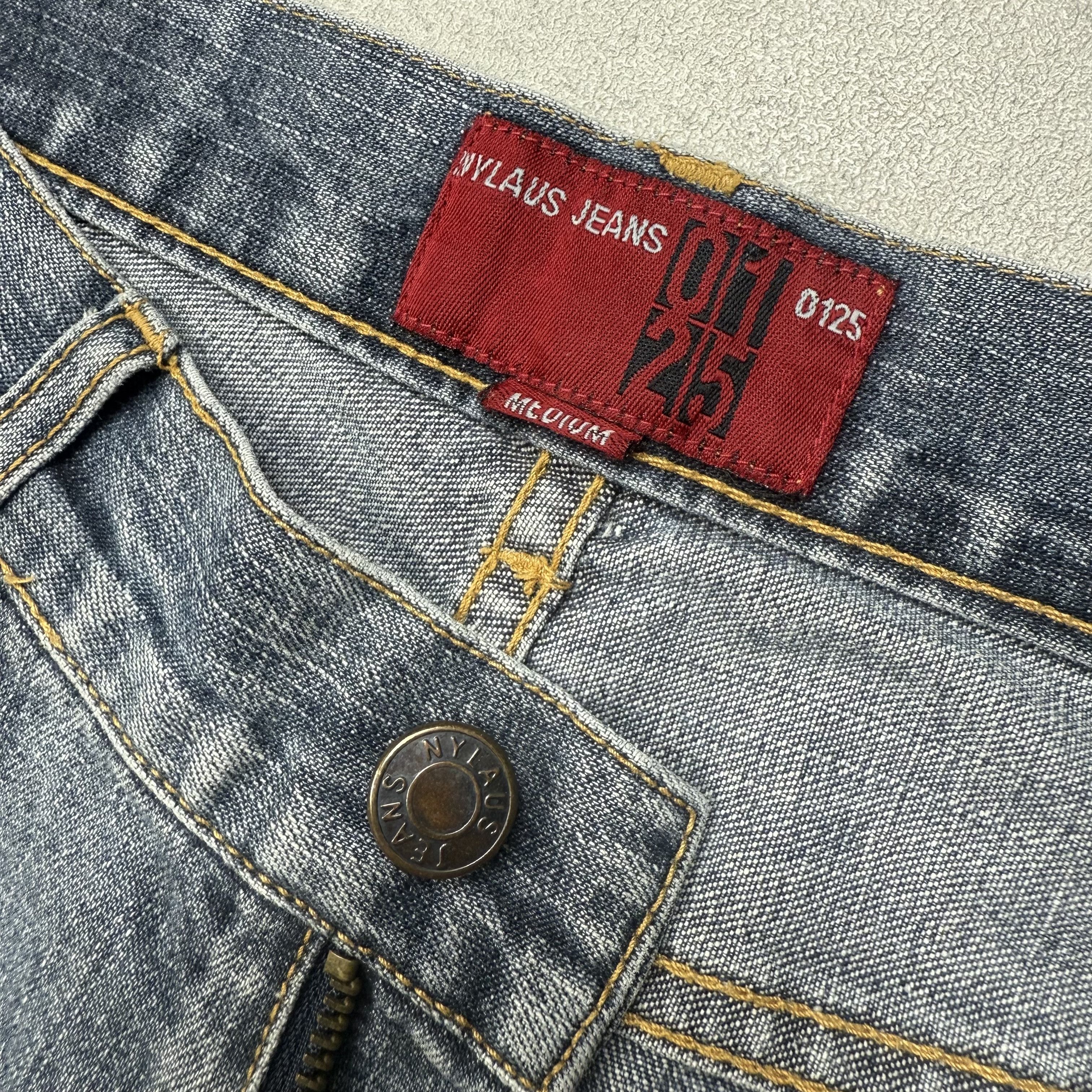 Japanese Brand Nylaus Y2K Japanese Brand Poem Jeans Size US 30 / EU 46 - 7 Thumbnail