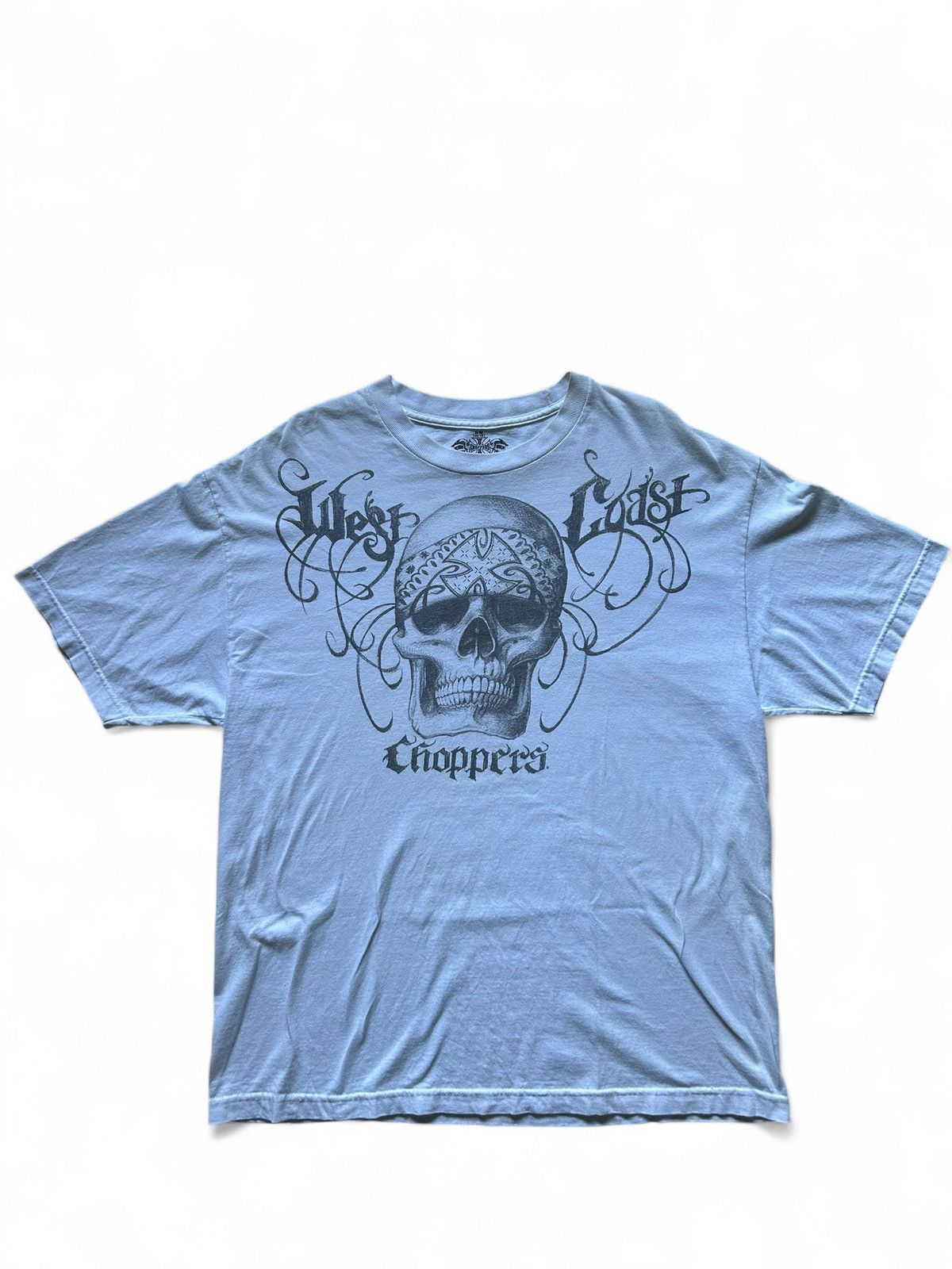 Vintage 00s West Coast Choppers White T-Shirt