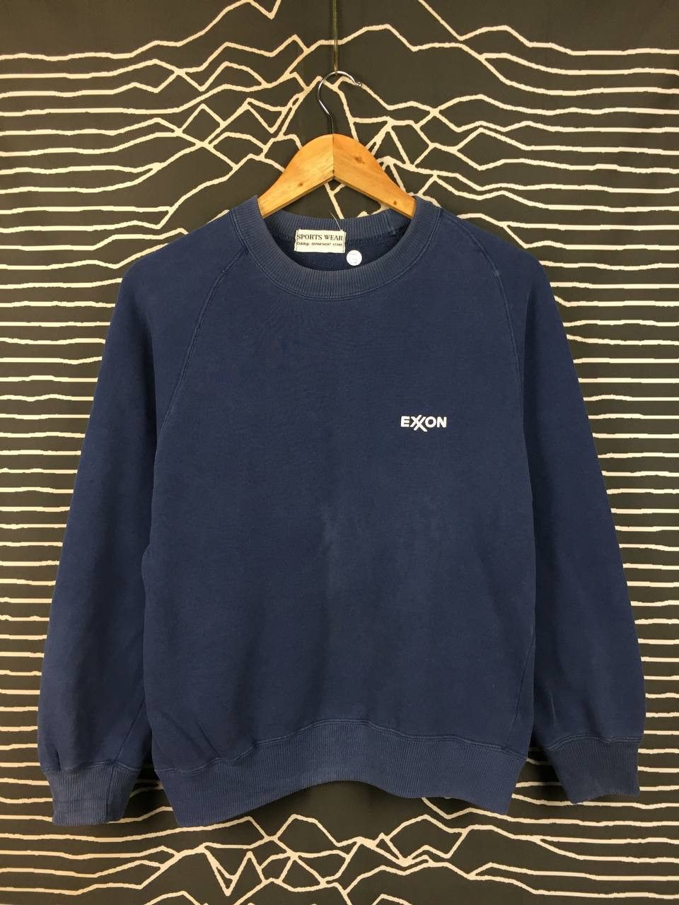 Vintage Vtg Exxon Corporate Logo Sweatshirt Odakyu Department Store ...