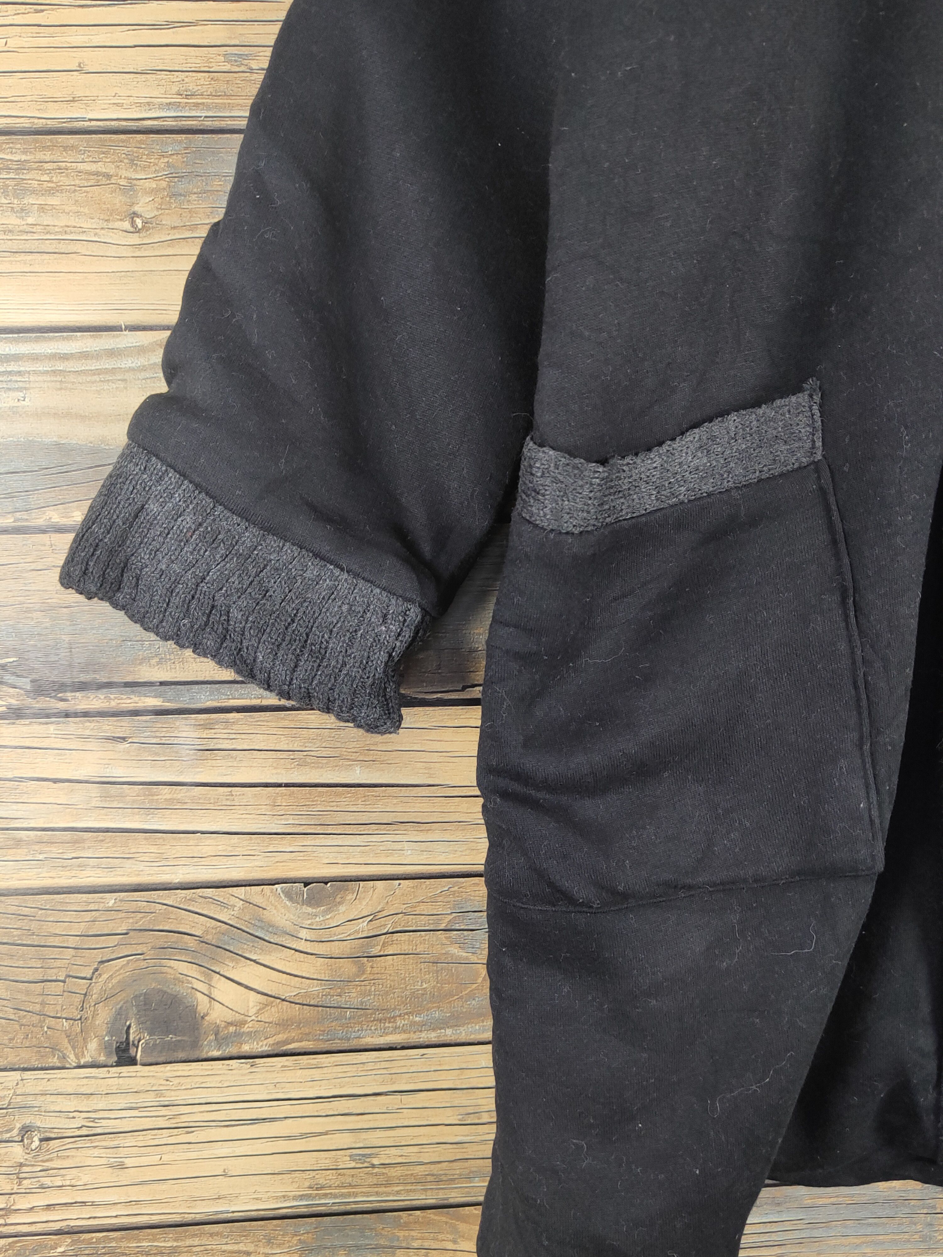 Japanese Brand × Vintage Old Vintage Design by Odds on Complex Black Coats Size US L / EU 52-54 / 3 - 4 Thumbnail