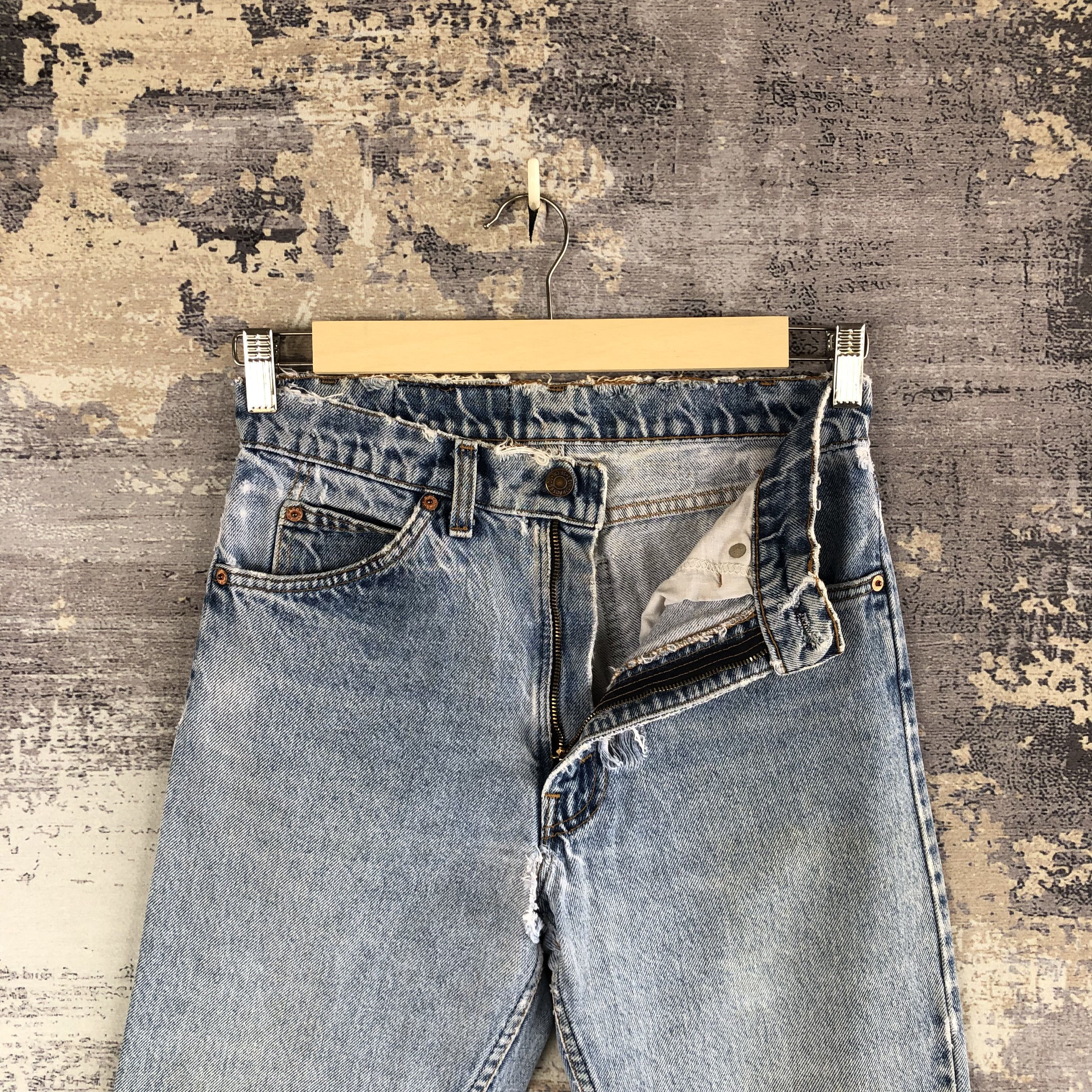 Levi's Vintage Levis Light Wash Jeans Levi's 515 Orange Tab Denim Size US 28 / EU 44 - 6 Thumbnail