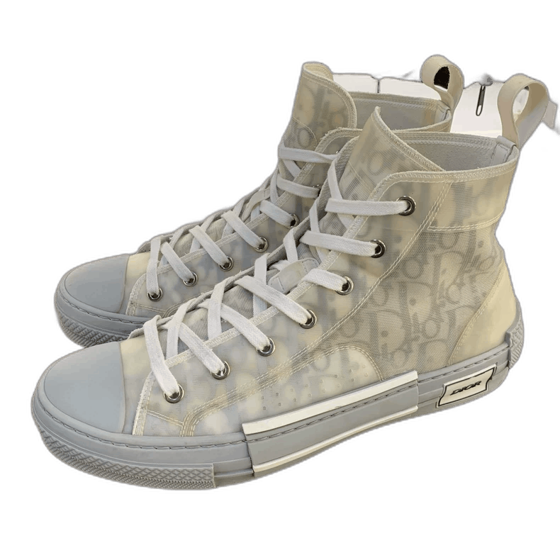Dior B23 High-Top Canvas Sneakers Size 41 - Main Image