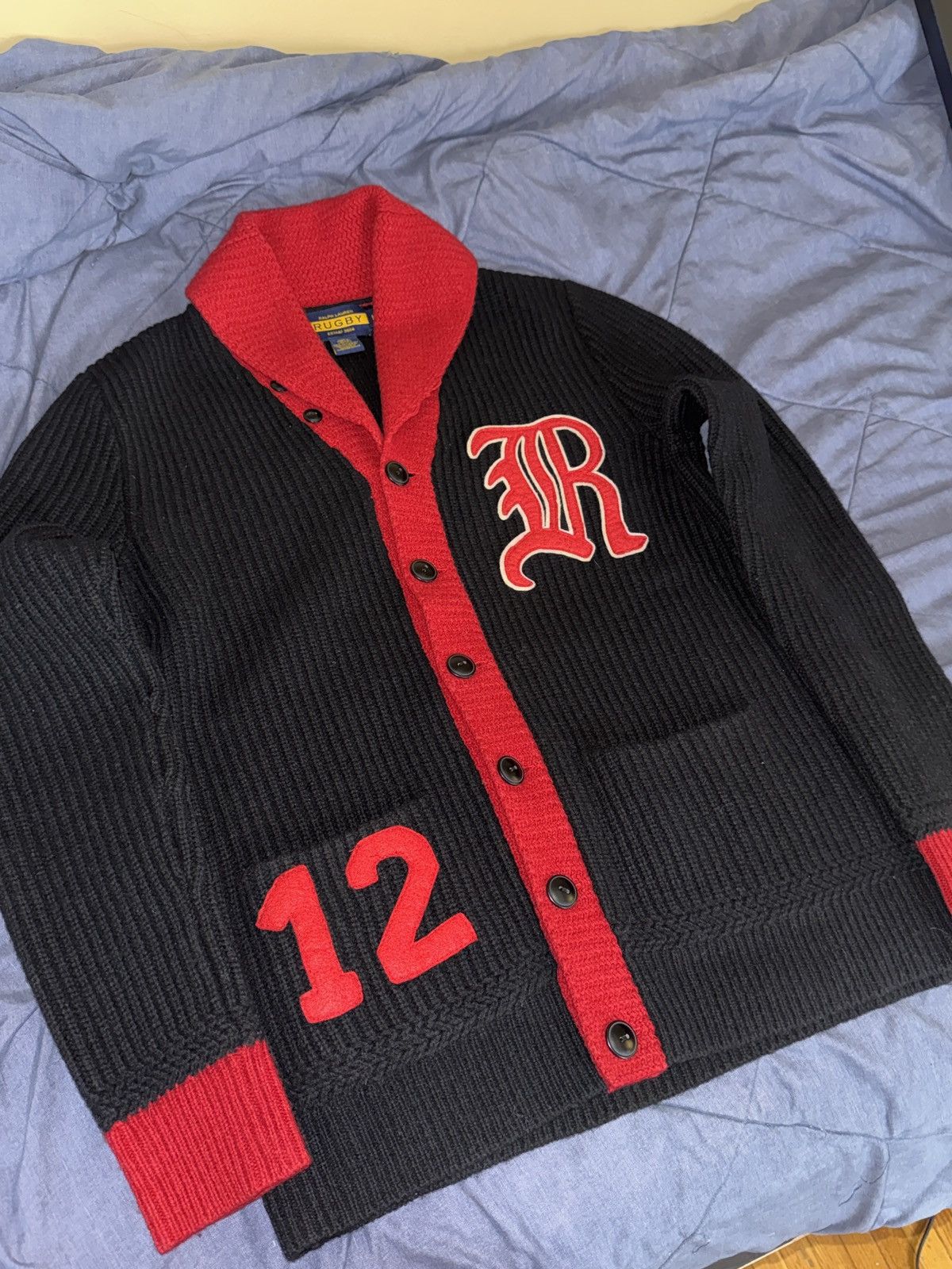 Rugby Ralph Lauren RALPH LAUREN RUGBY WOOL CARDIGAN Size US M / EU 48-50 / 2 - 2 Thumbnail