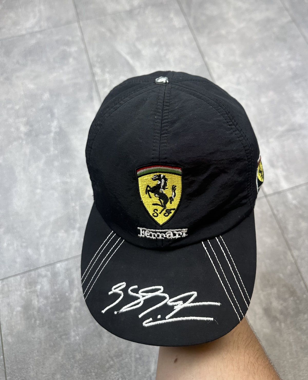 Ferrari Vintage Formula 1 Ferrari Winter Fleece Cap Size ONE SIZE - 4 Thumbnail